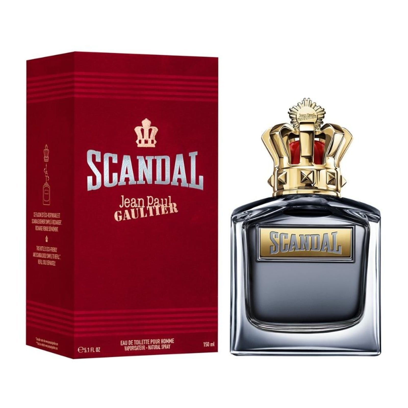 Vista 2 Jean Paul Gaultier Scandal Pour Homme Perfume Masculino Eau de Toilette 150 ml Jean Paul Gaultier incolor