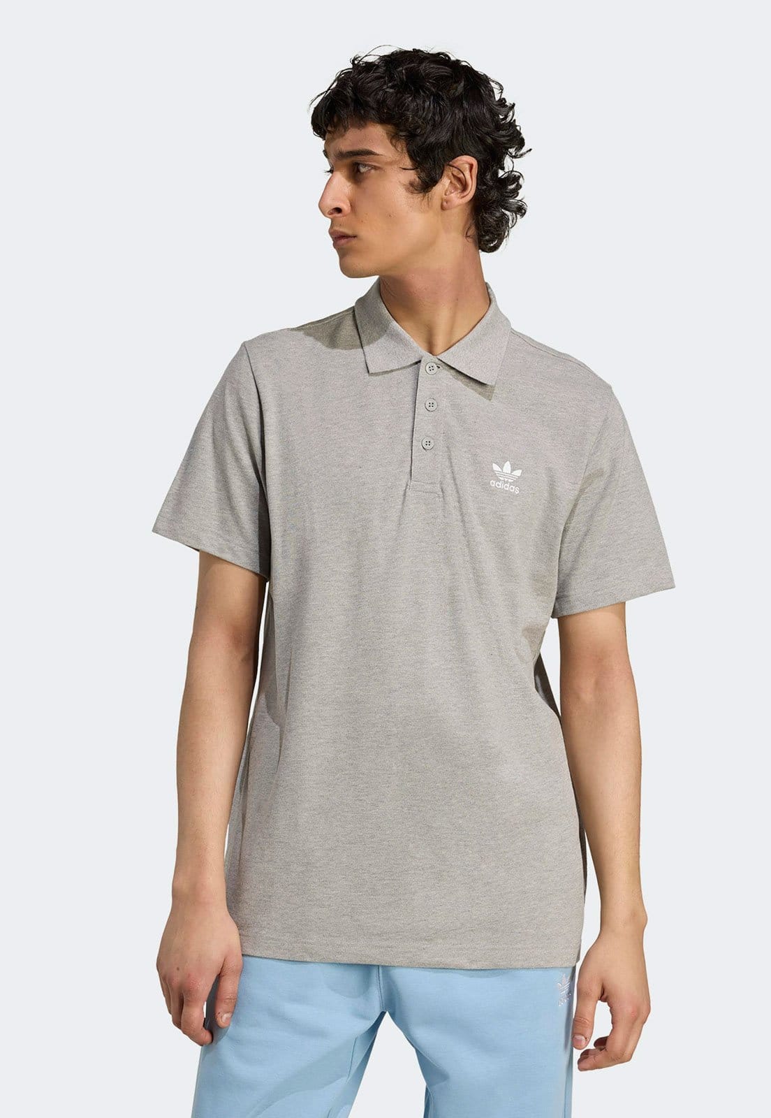 Camisa Polo adidas Originals Reta Essentials