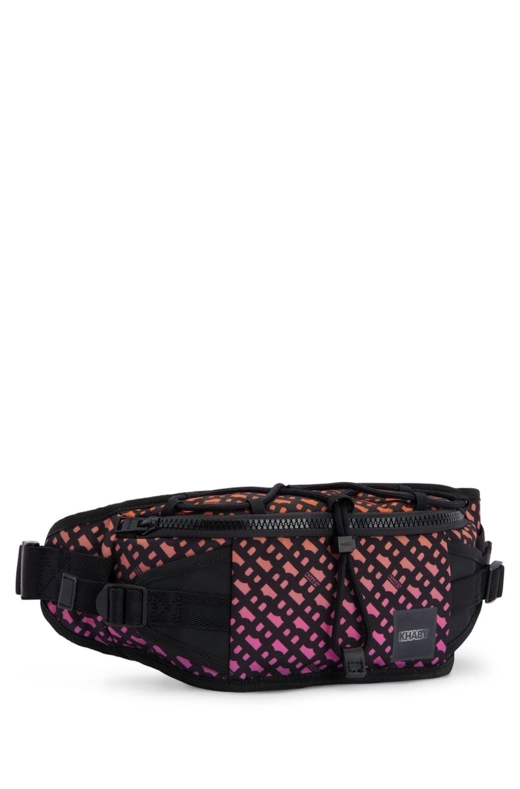 Vista 2 BOSS X Khaby Pochete Em Tecido Reciclado Boss preto