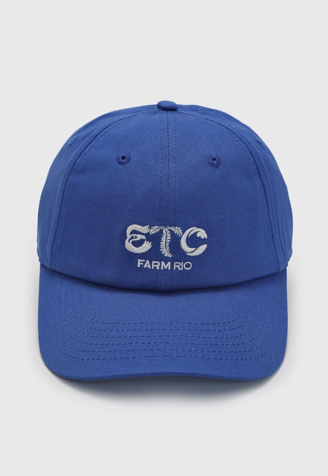 Vista principal Boné Feminino FARM Bordado FARM azul