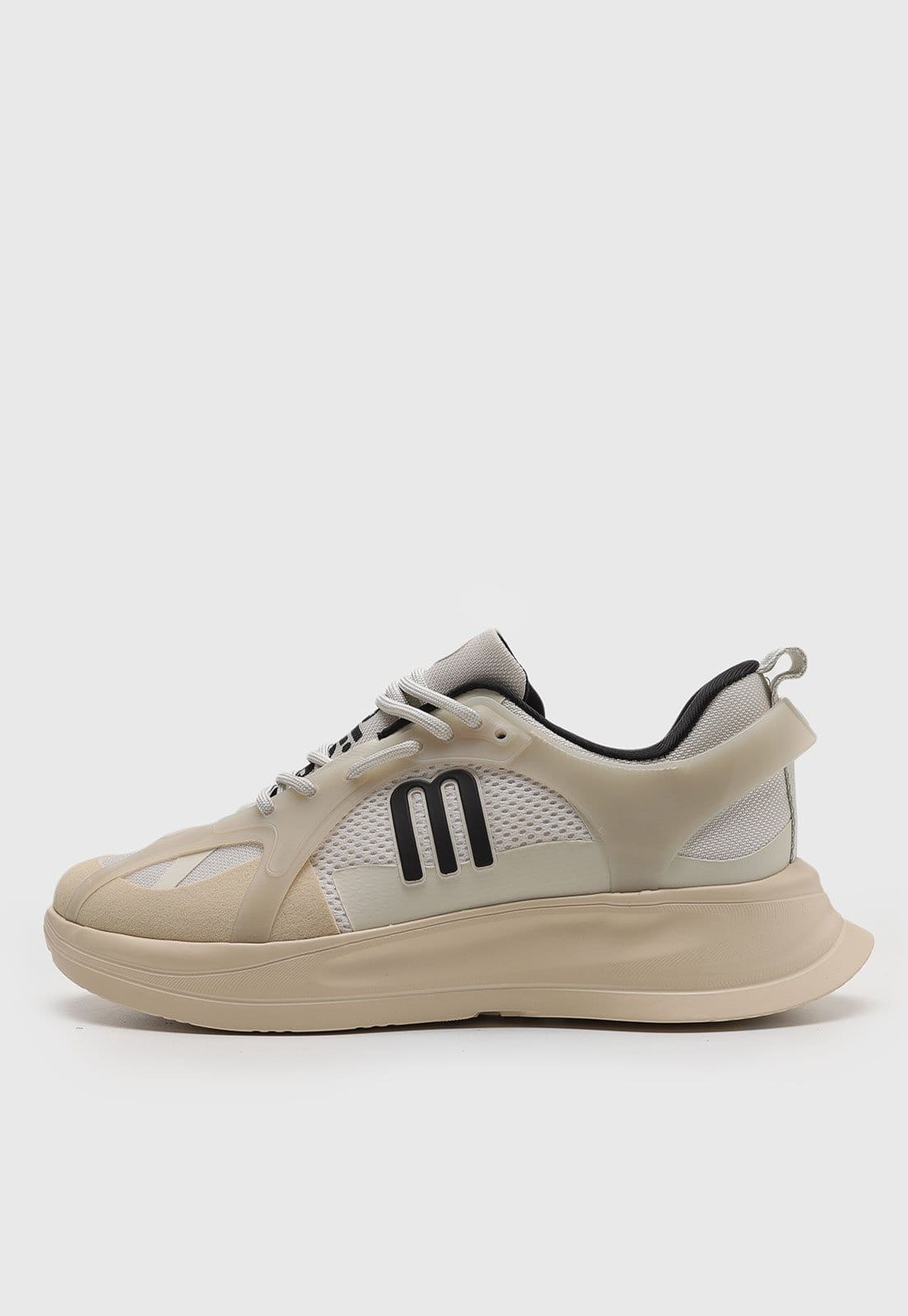 Tênis Melissa Recortes Logo Off-White