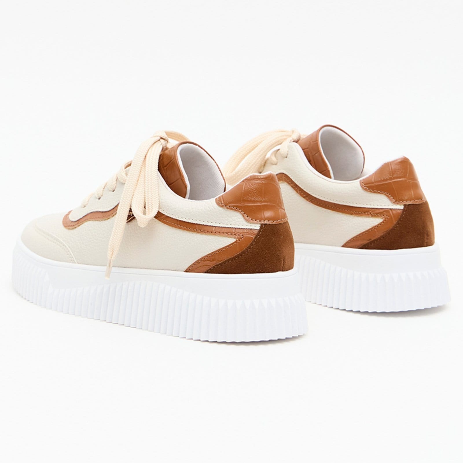 Vista 2 Tênis Easy Lança Perfume Casual Cuts Ou26 Feminino Easy Lança perfume marrom