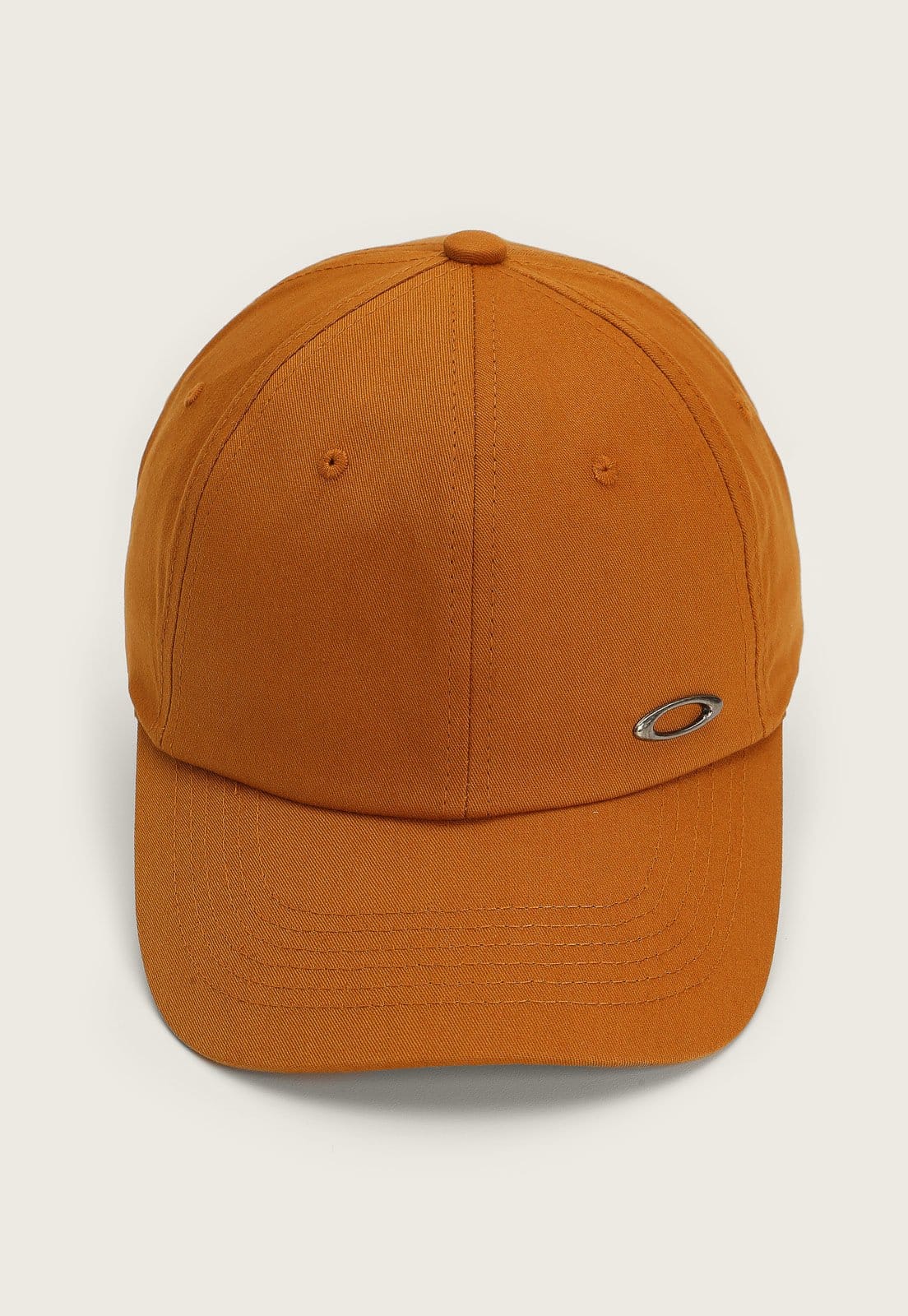 Boné Aberto Oakley Aba Curva Mod Ellipse Metal 6 Panel Hat