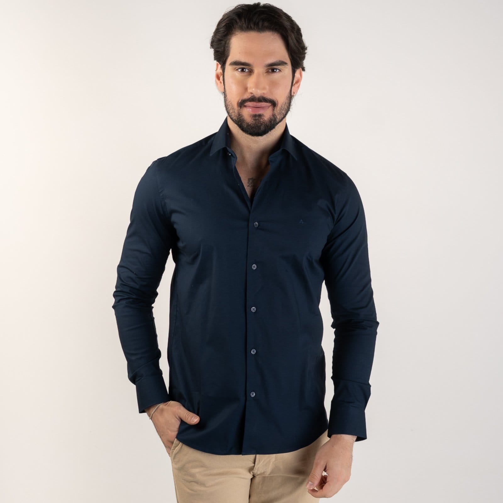 Camisa Aramis Slim Tricoline