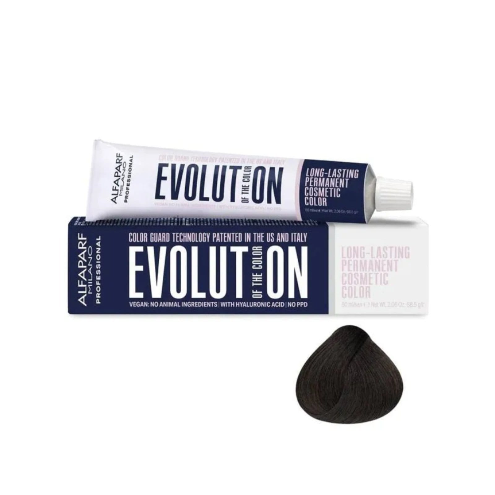 Vista principal Coloração Alfaparf Milano Evolution Of The Color 3 Castanho Escuro Alfaparf incolor