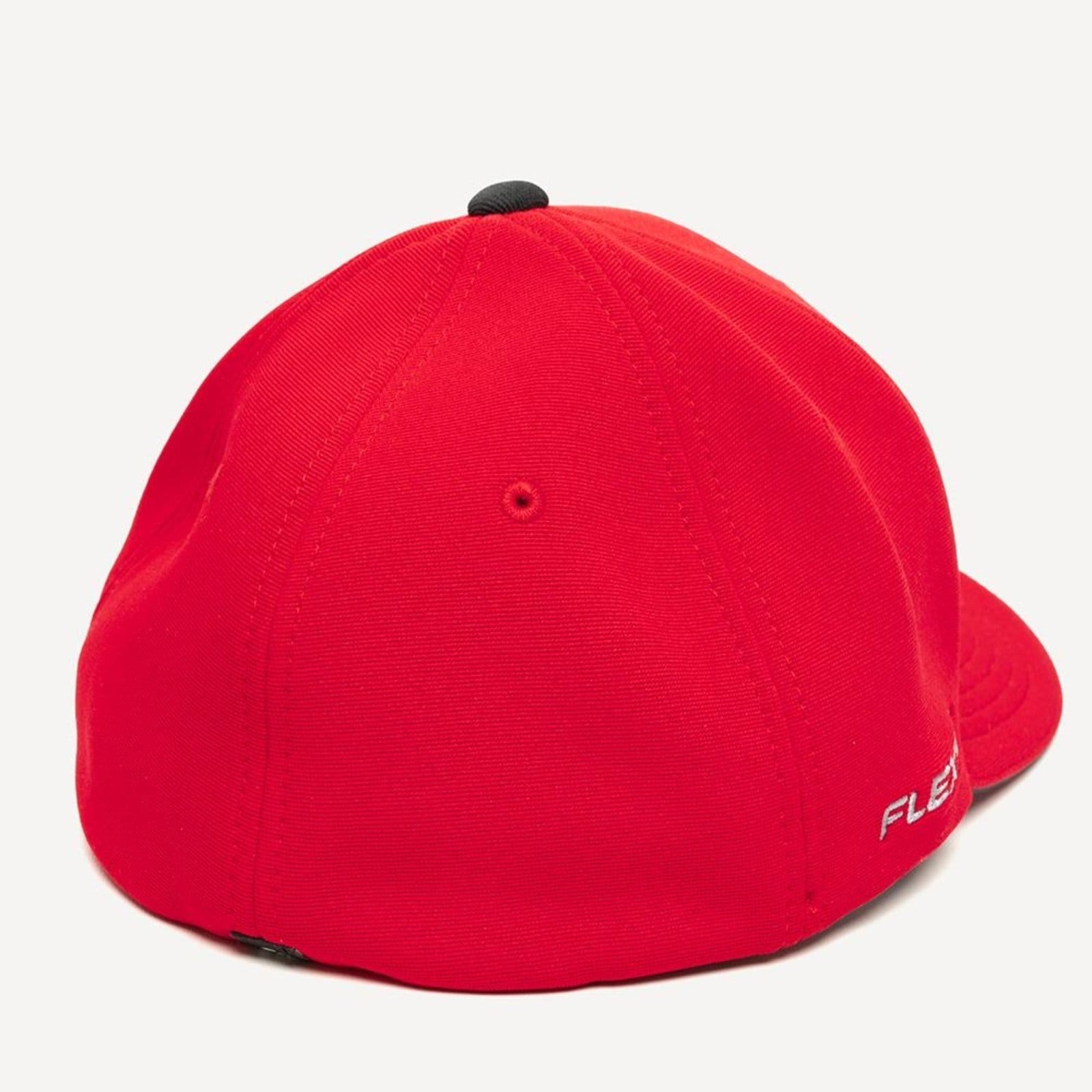 Boné Quiksilver Aba Curva Emb Three Logo SM26 Red