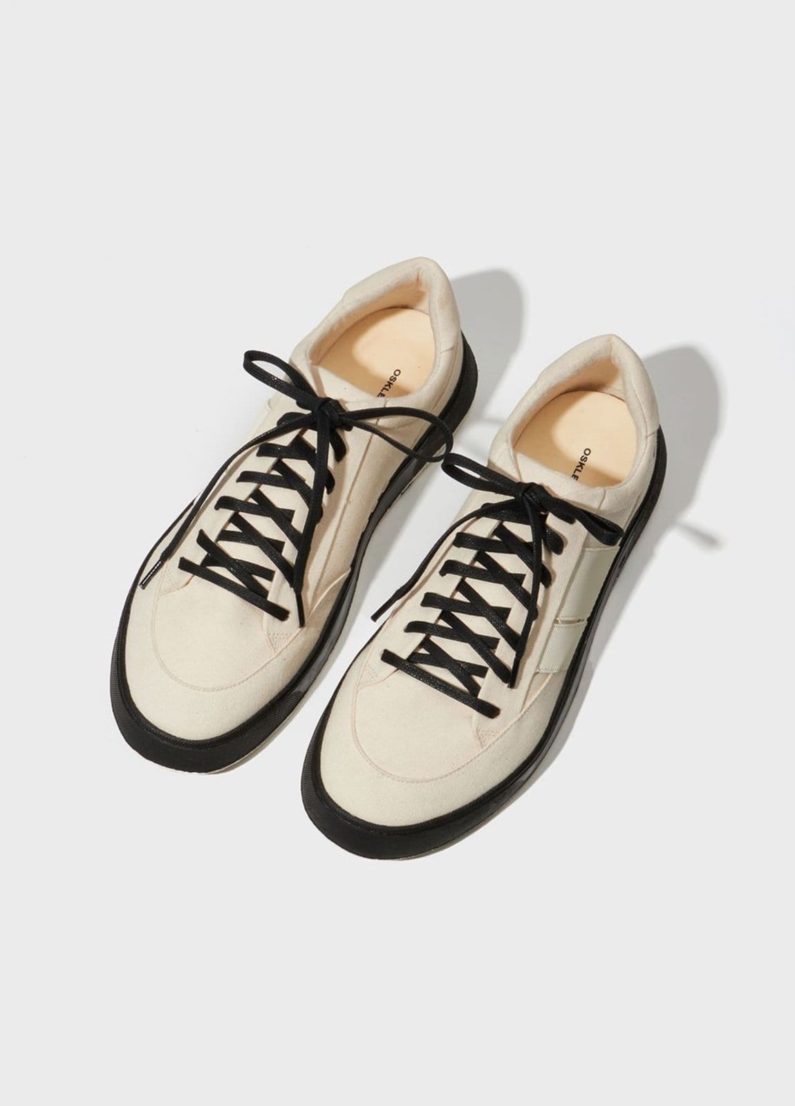 Vista 2 Canvas ag sneaker black sole m Osklen branco black