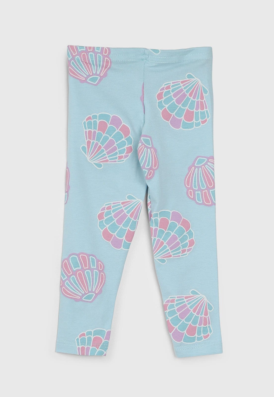 Vista 2 Calça Legging Elian Estampa Conchas Elian azul