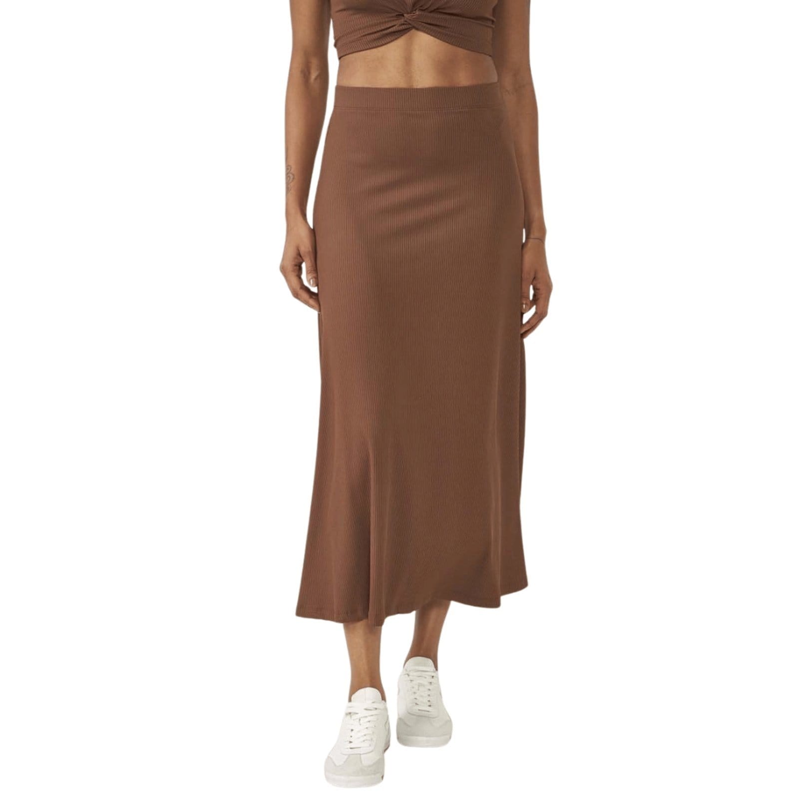 Vista 2 Saia Canelada Comfort Colcci Sport Colcci marrom