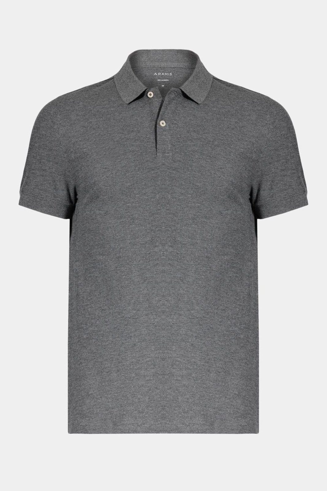 Polo Aramis Manga Curta Melange Mescla