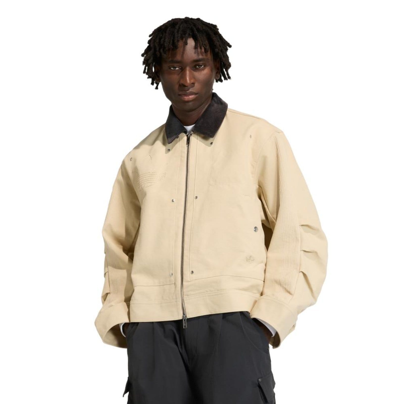 Vista principal JAQUETA BOMBER PREMIUM ESSENTIALS adidas Originals adidas Originals bege