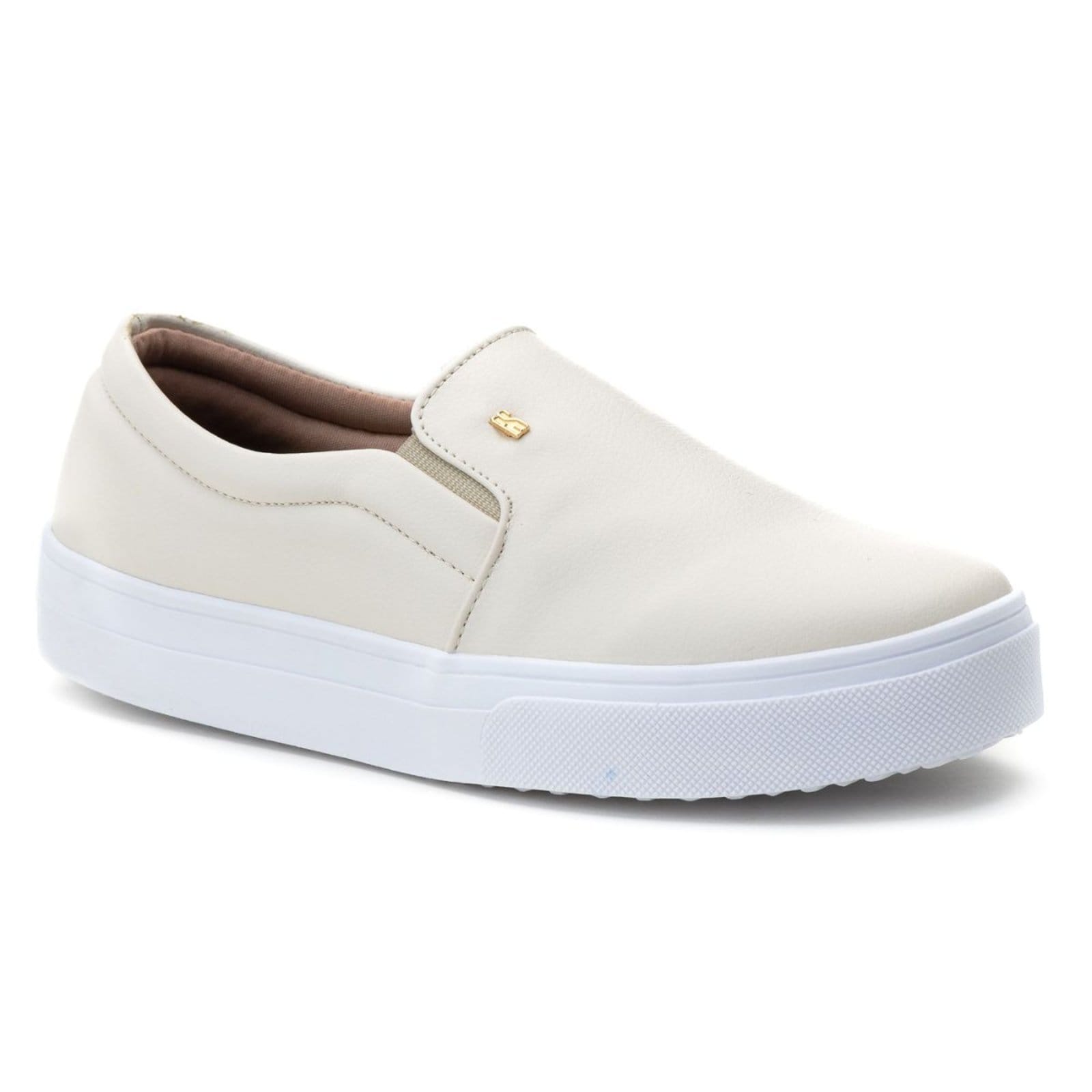 Slip On Feminino Iate Casual Off White