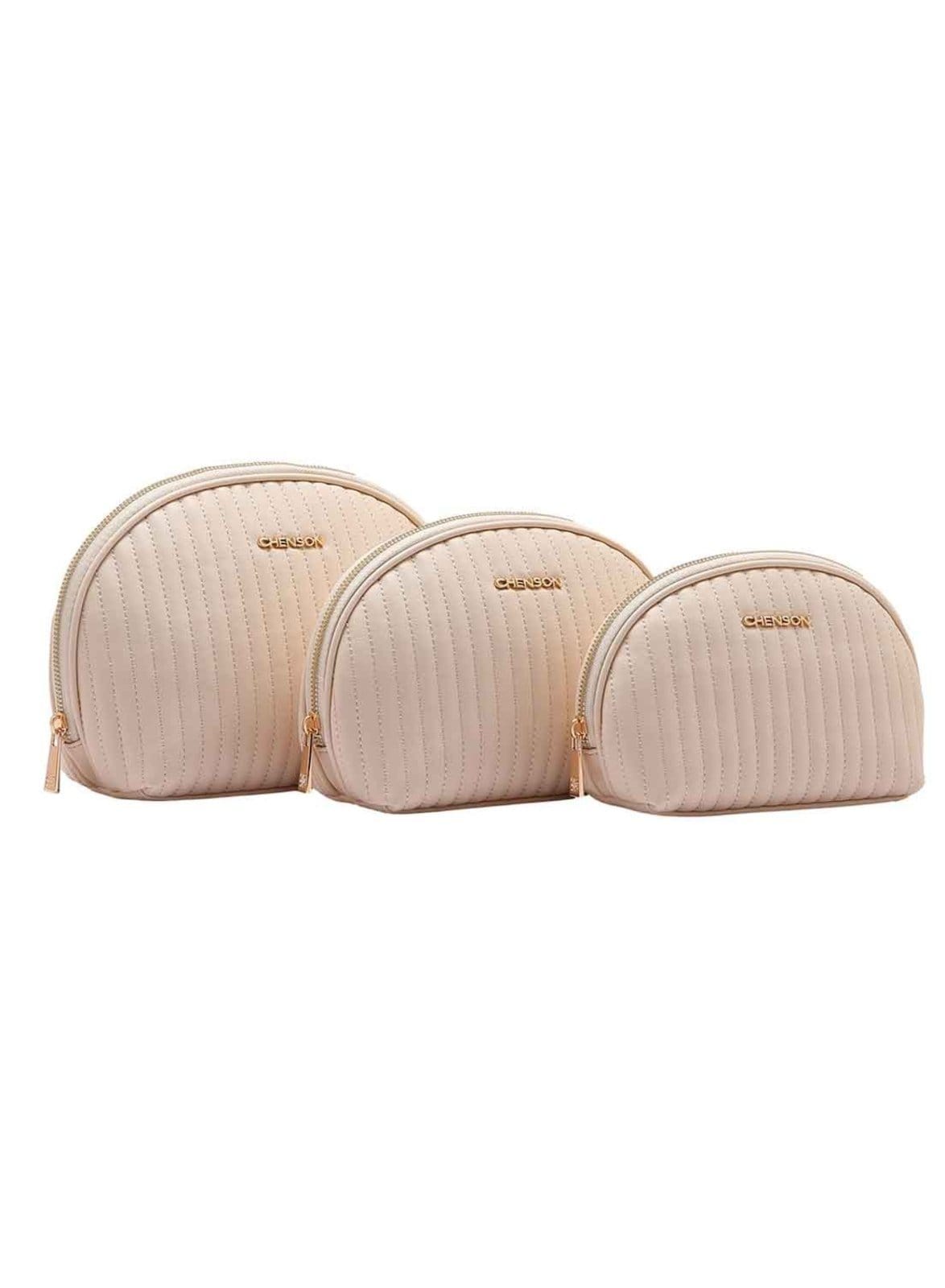 Kit 3 Necessaire Feminina Chenson Original Frasqueira Viagem 0484917