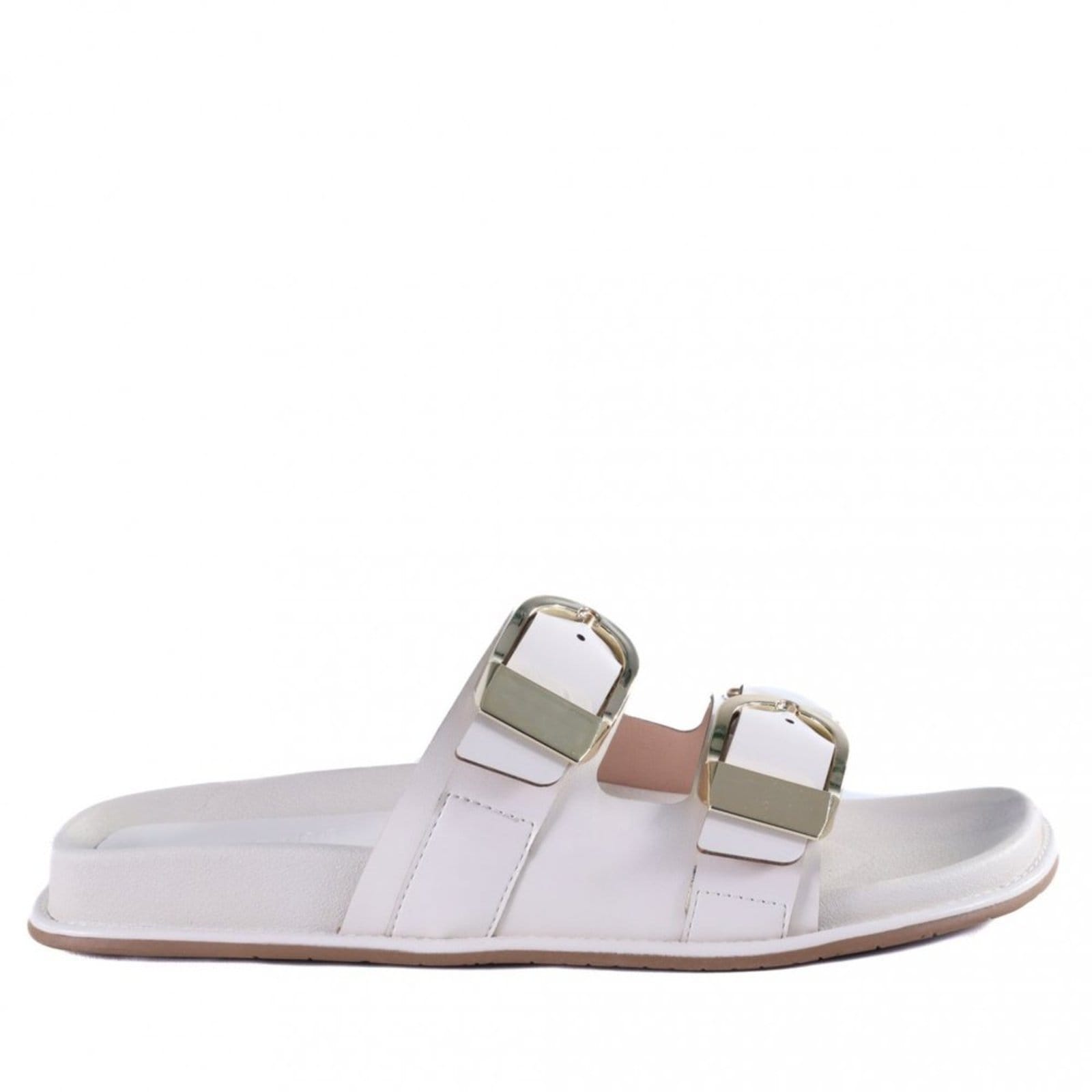 Papete Feminina Birk Zariff com Maxi Fivelas 50471-90894 Zariff Off-white