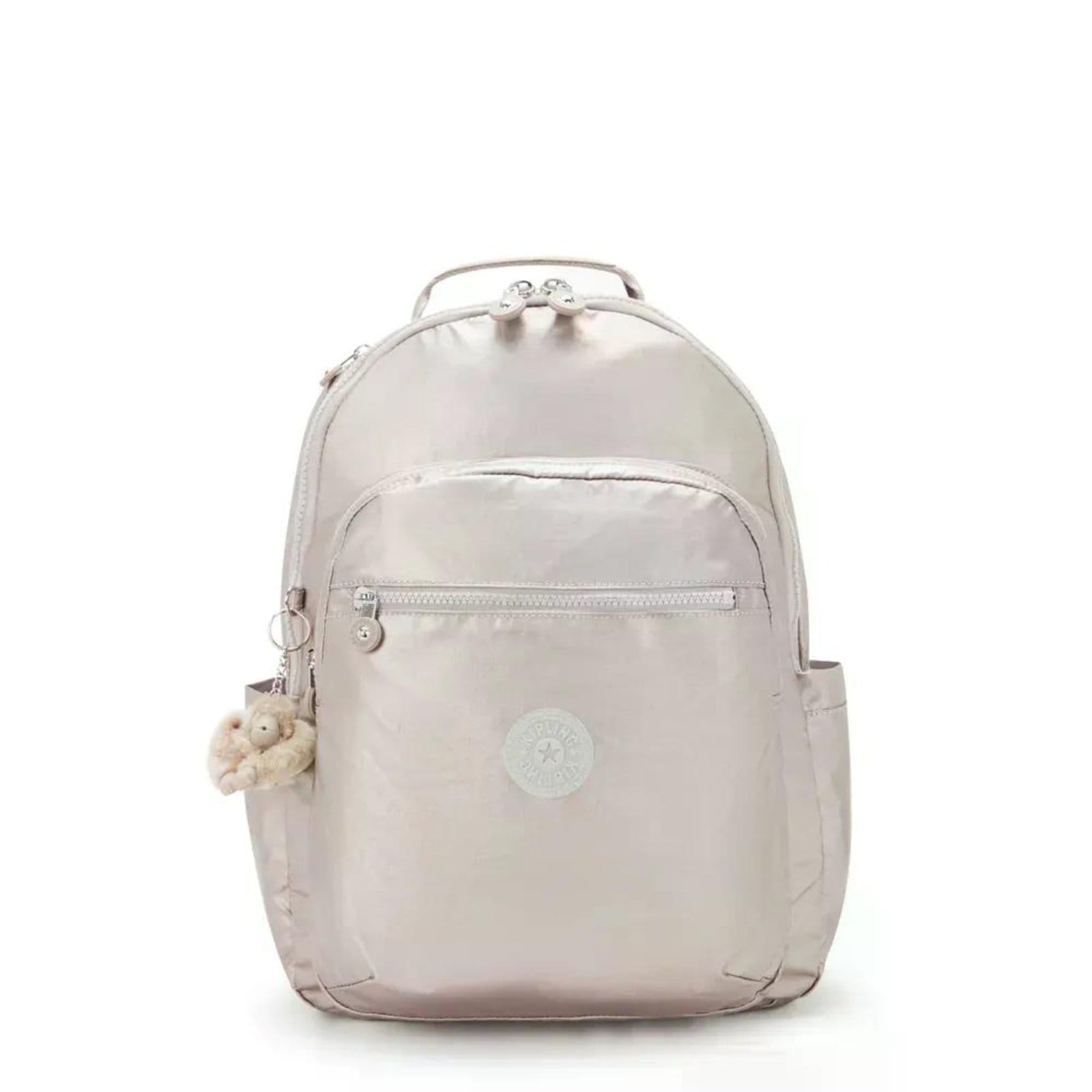 Mochila Kipling Seoul Metallic Glow Rosê