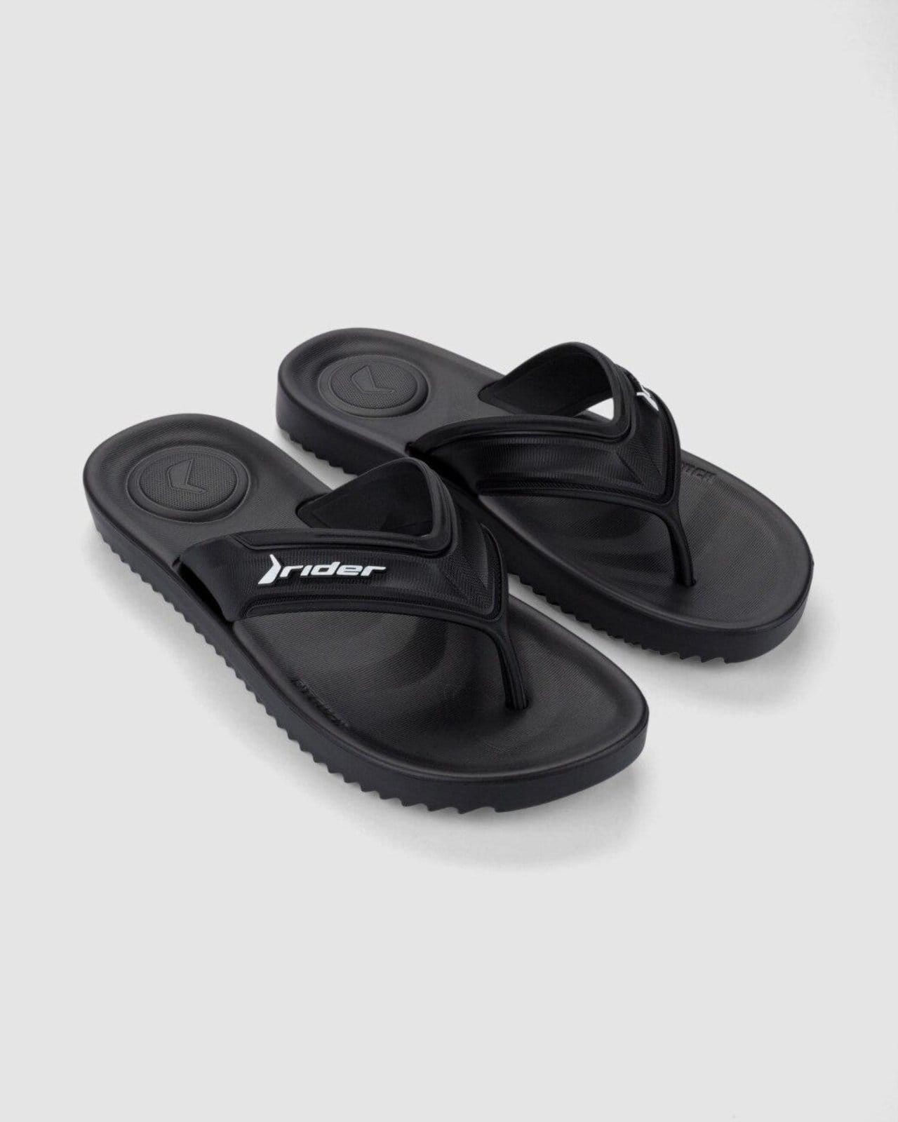 Vista principal Chinelo Rider Trace Rider preto