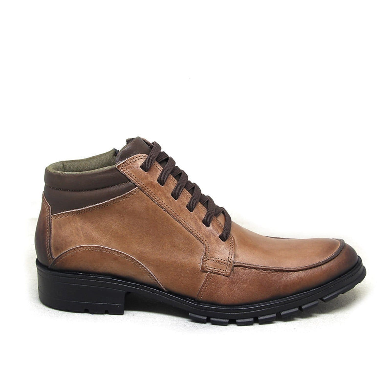 Coturno Rocker Couro Pinhão Terracota - ROC1360