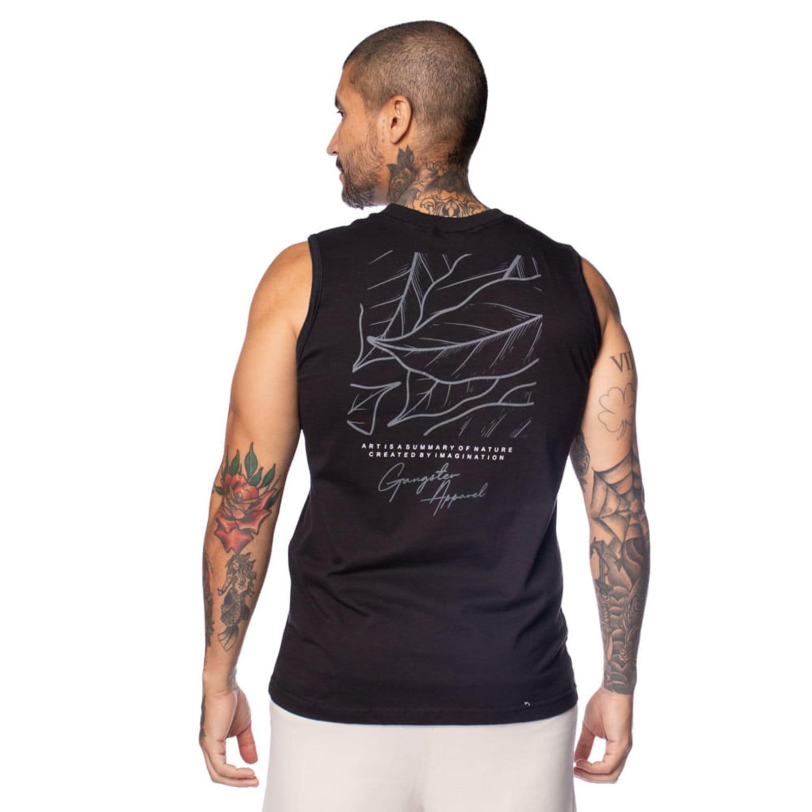 Regata Masculina Gangster Lettering Grafismos - 2