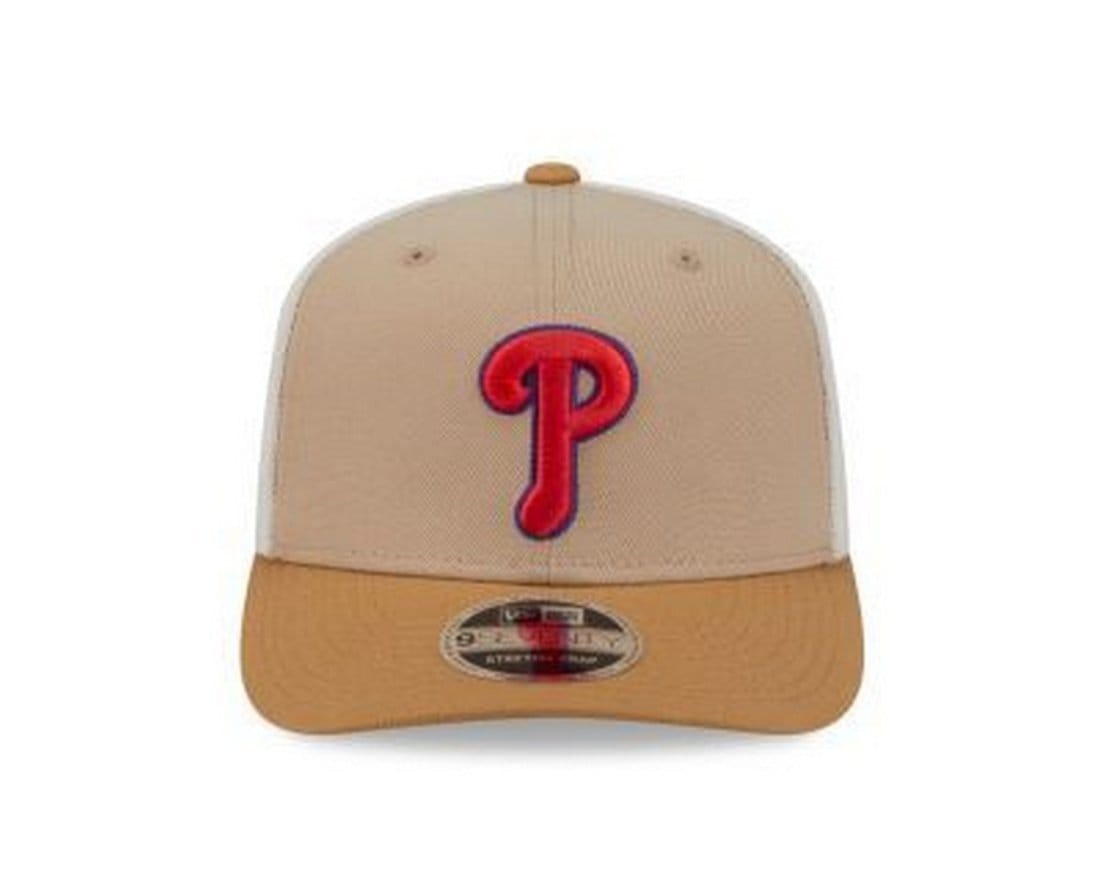Vista 2 Boné New Era 9SEVENTY STRETCH SNAP Philadelphia Phillies MLB new era bege