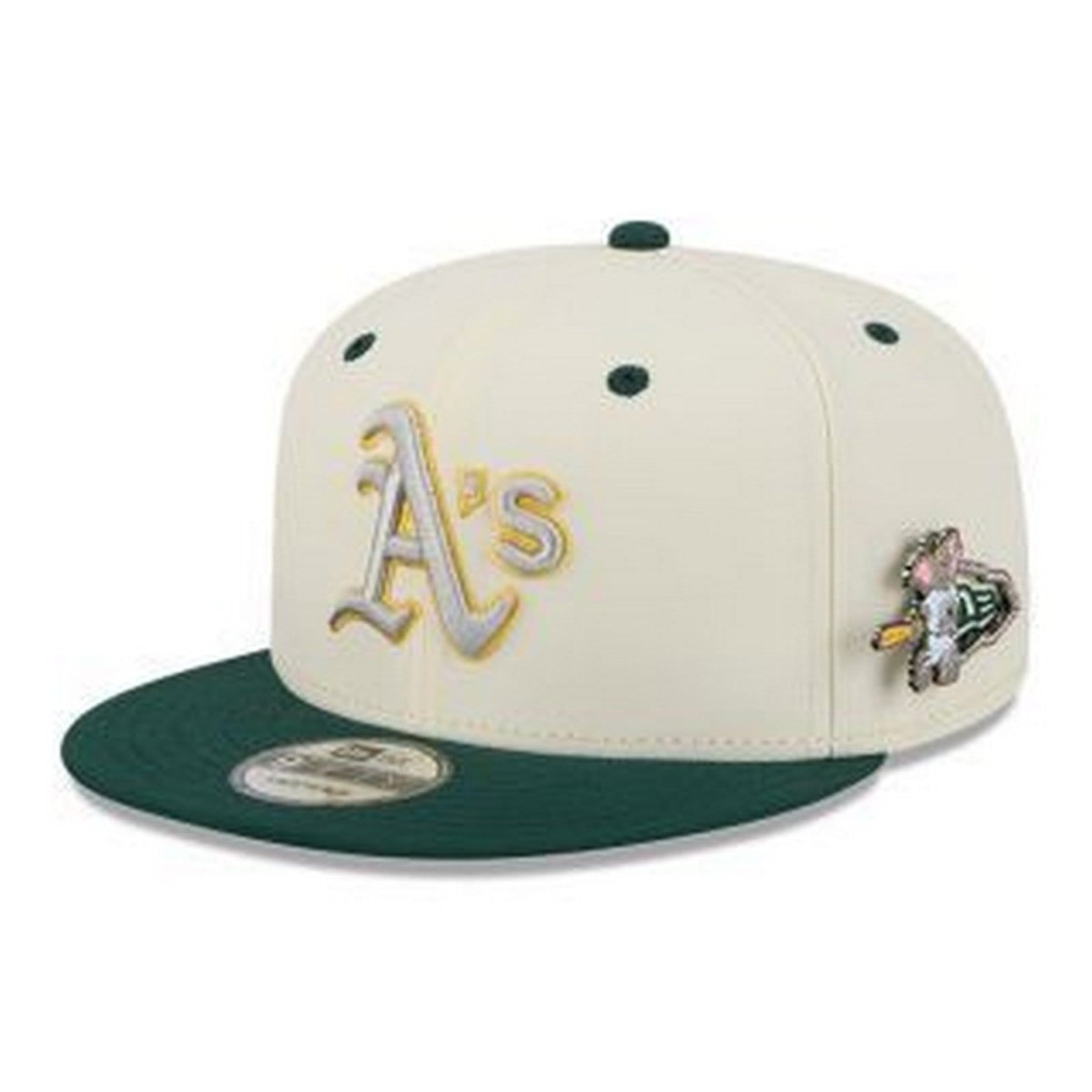 Vista principal Boné New Era 9FIFITY Oakland Athletics MLB Preto new era off-white
