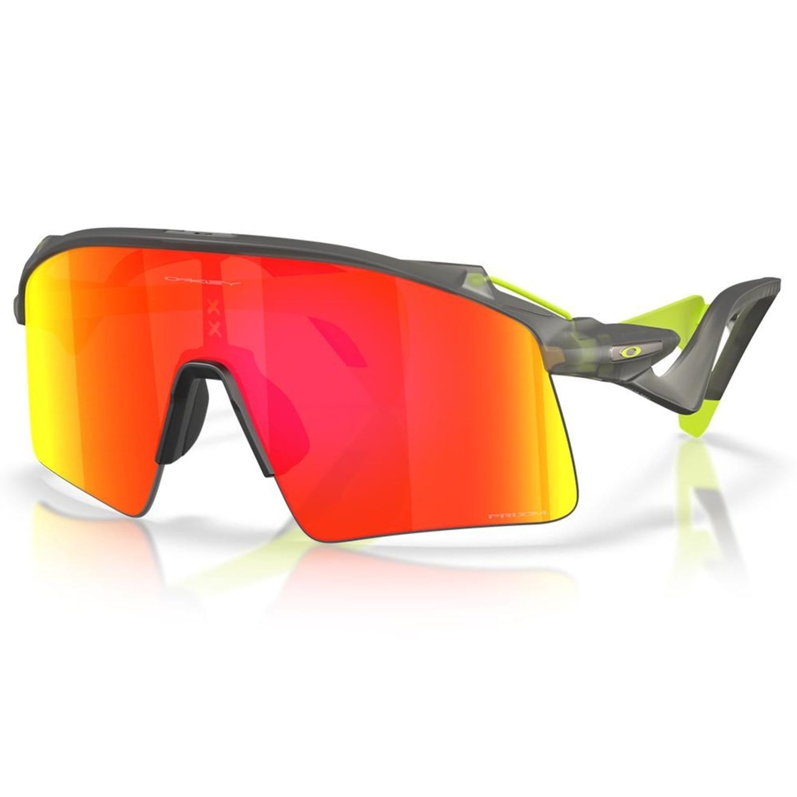 Vista principal Óculos de Sol Oakley Stunt Wing Matte Grey Smoke Prizm Ruby Oakley preto grey