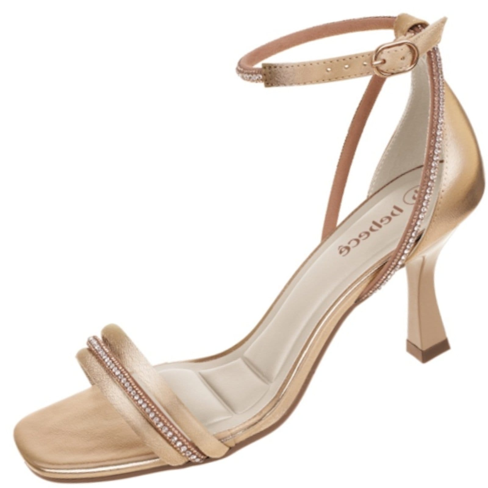 Vista 2 Sandalia ce 7549-650 Feminina BR SPORTS dourado