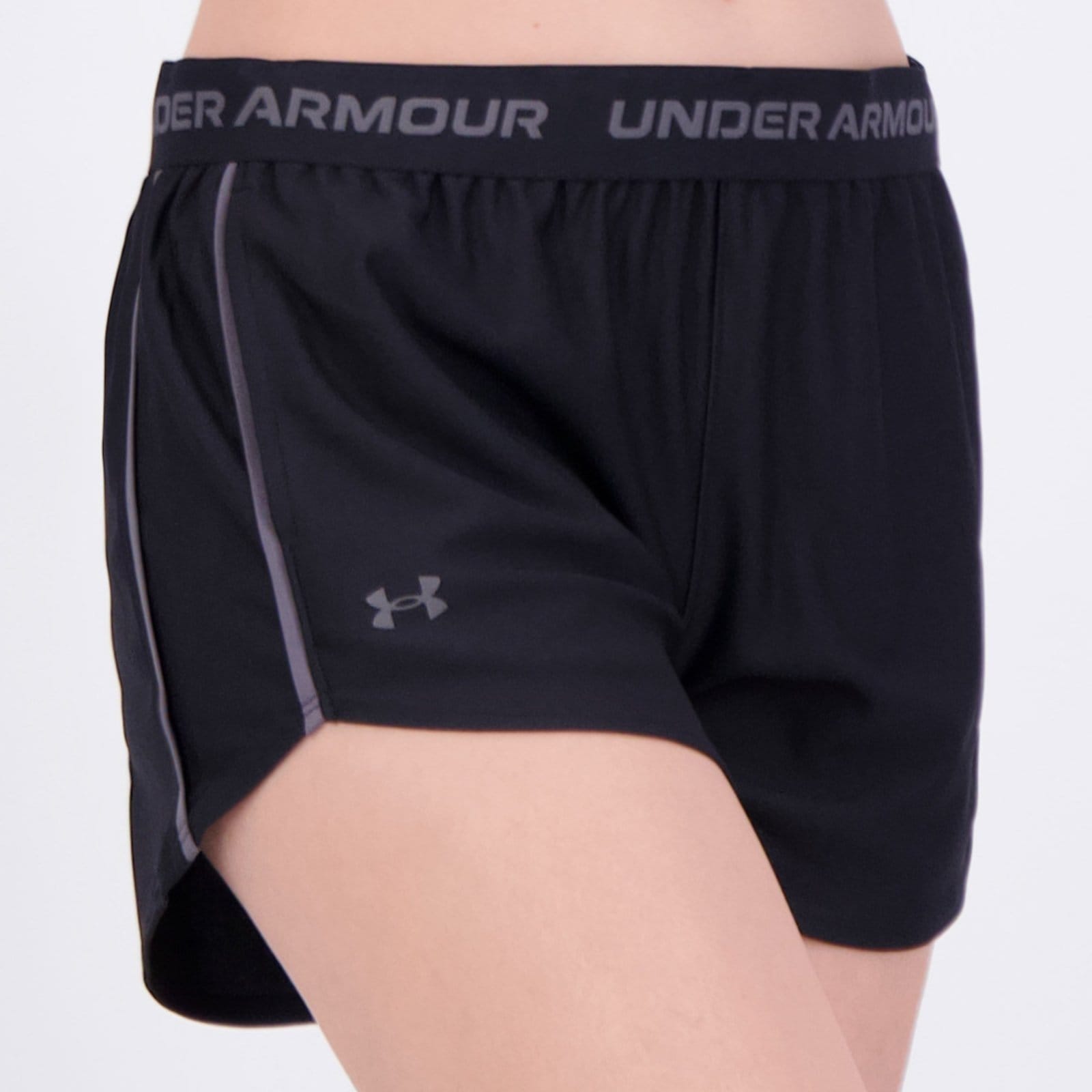 Vista 2 Shorts Under Armour Tech Play Up Sports Feminino Under Armour preto