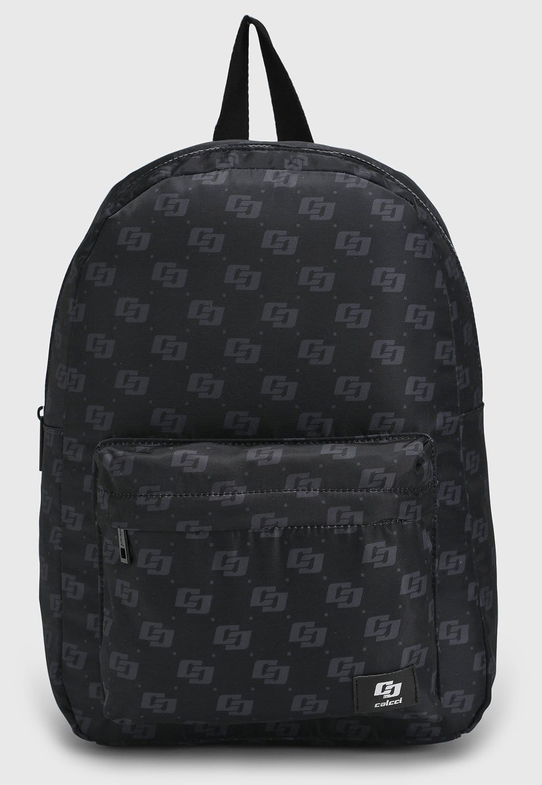 Mochila Feminina Colcci Monograma Preta