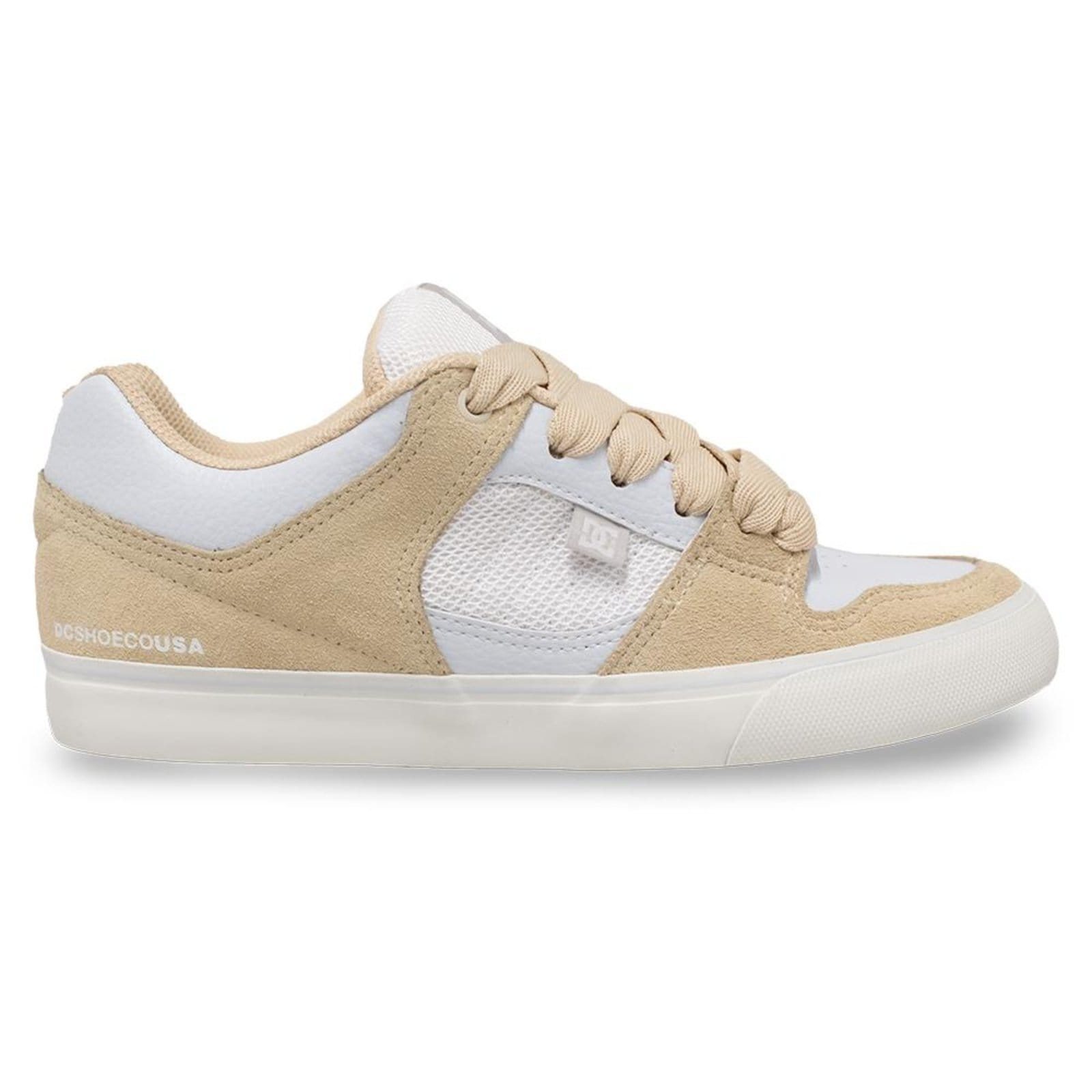 Vista principal Tênis DC Shoes Couse XL WT25 Caqui/White DC Shoes bege caqui