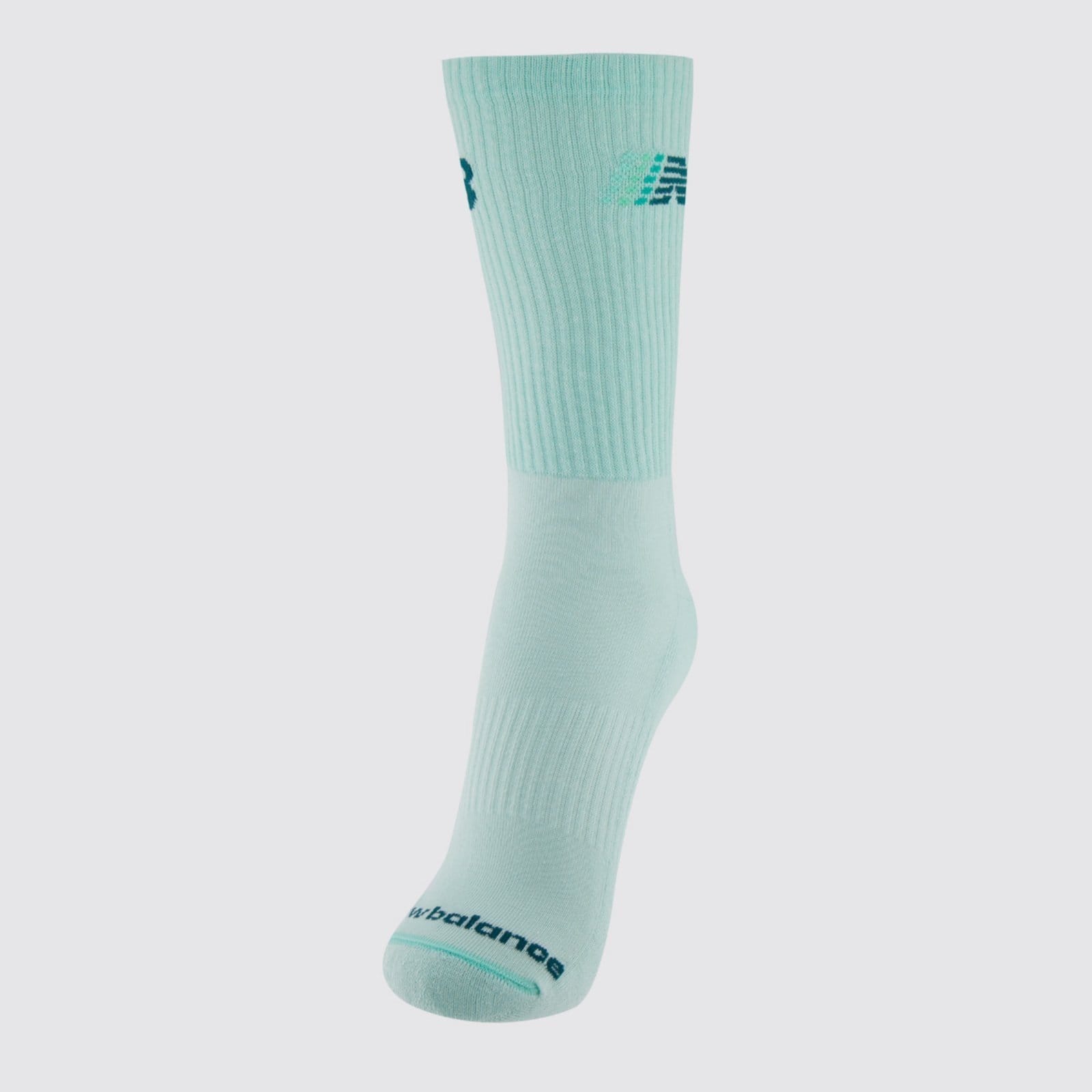 Vista principal Meia New Balance Cano Alto Graphic New Balance verde