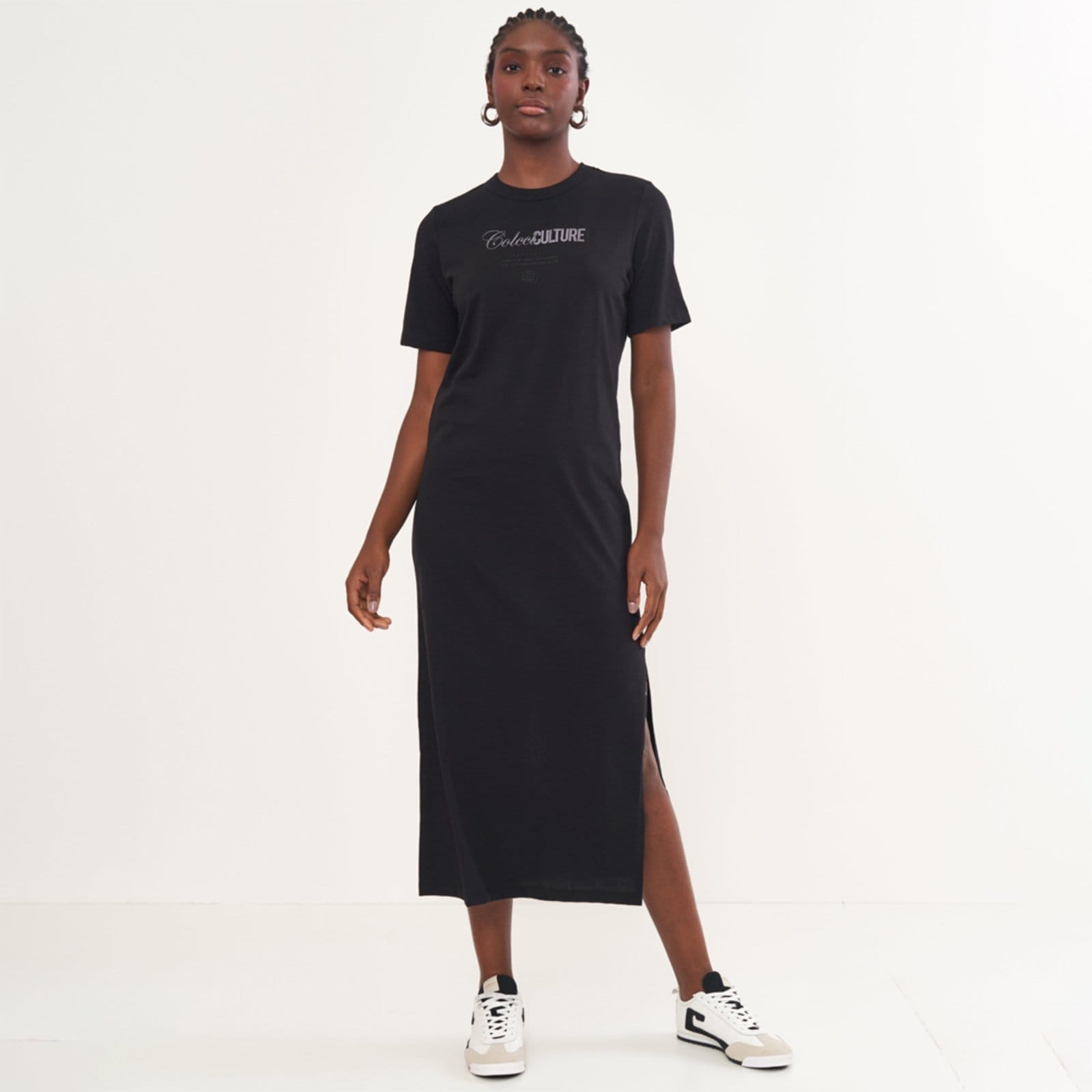 Vestido Super Mid Colcci Culture Pr26 Feminino