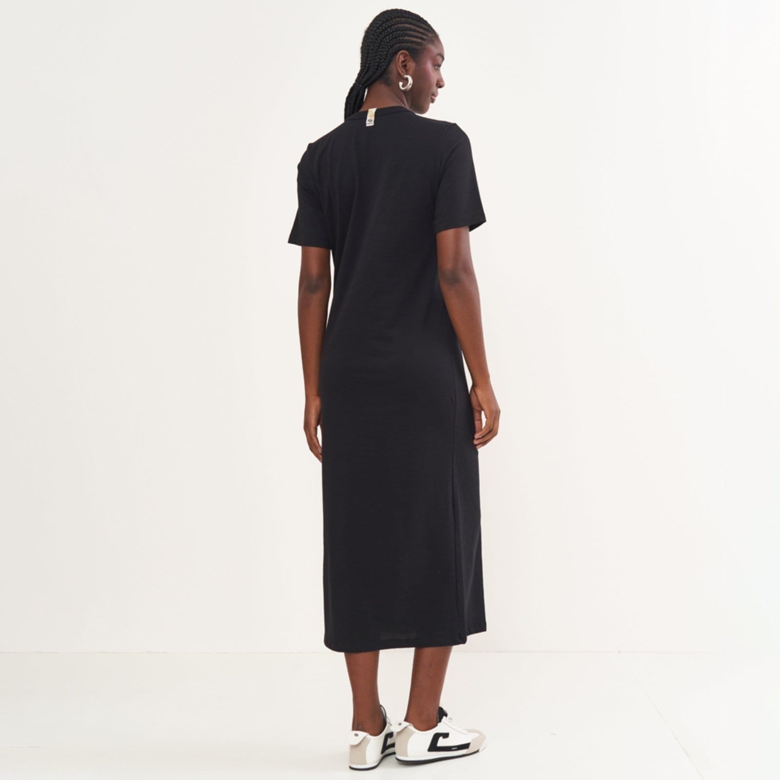 Vista 2 Vestido Super Mid Colcci Culture Pr26 Feminino Colcci preto