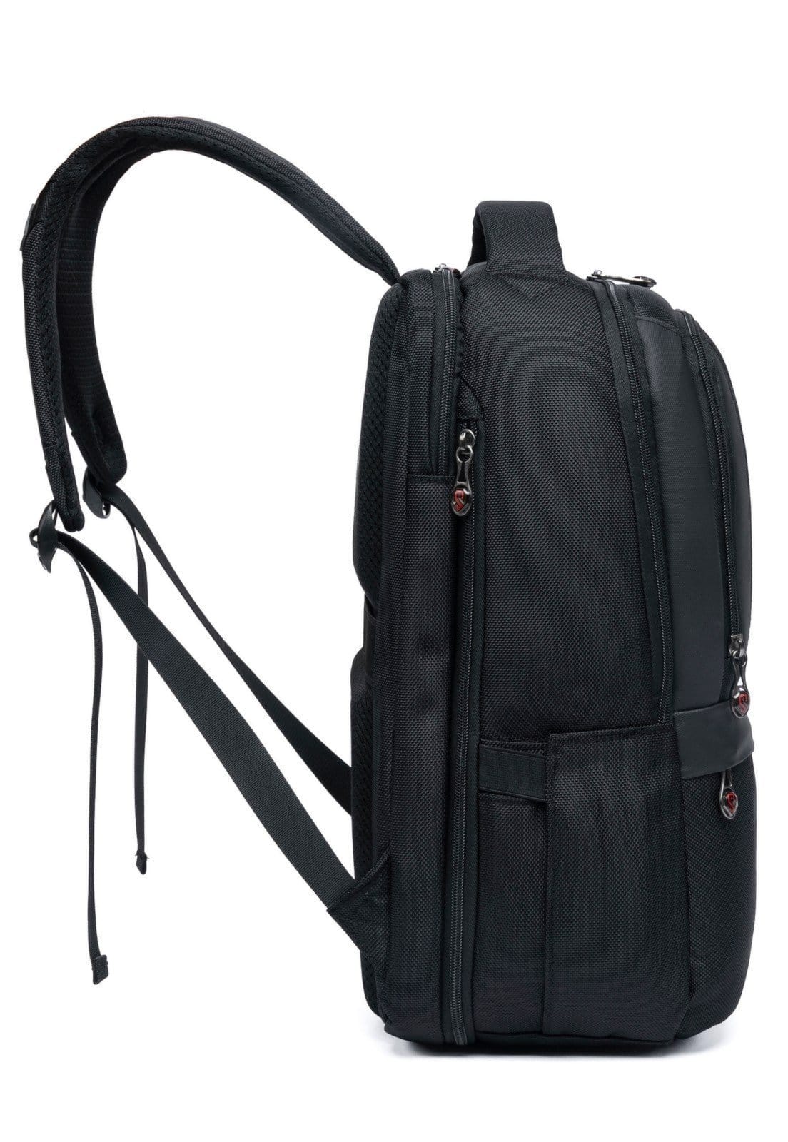 Vista 2 Mochila Executiva Masculina Reforçada Trabalho Notebook Ampla Swissport preto