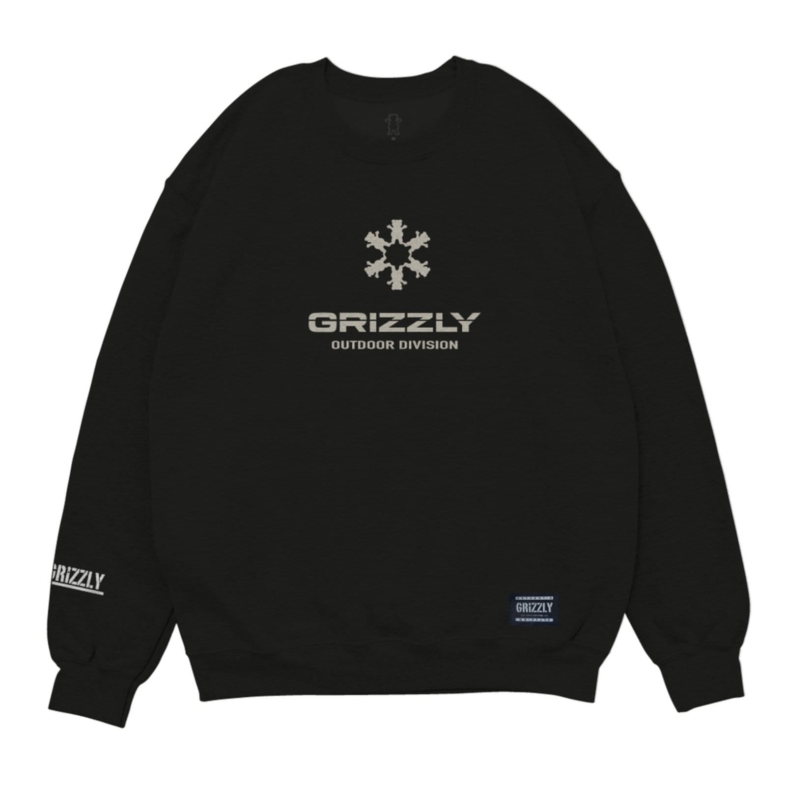 Moletom Grizzly Outdoor Division Drift Crew Neck Masculino
