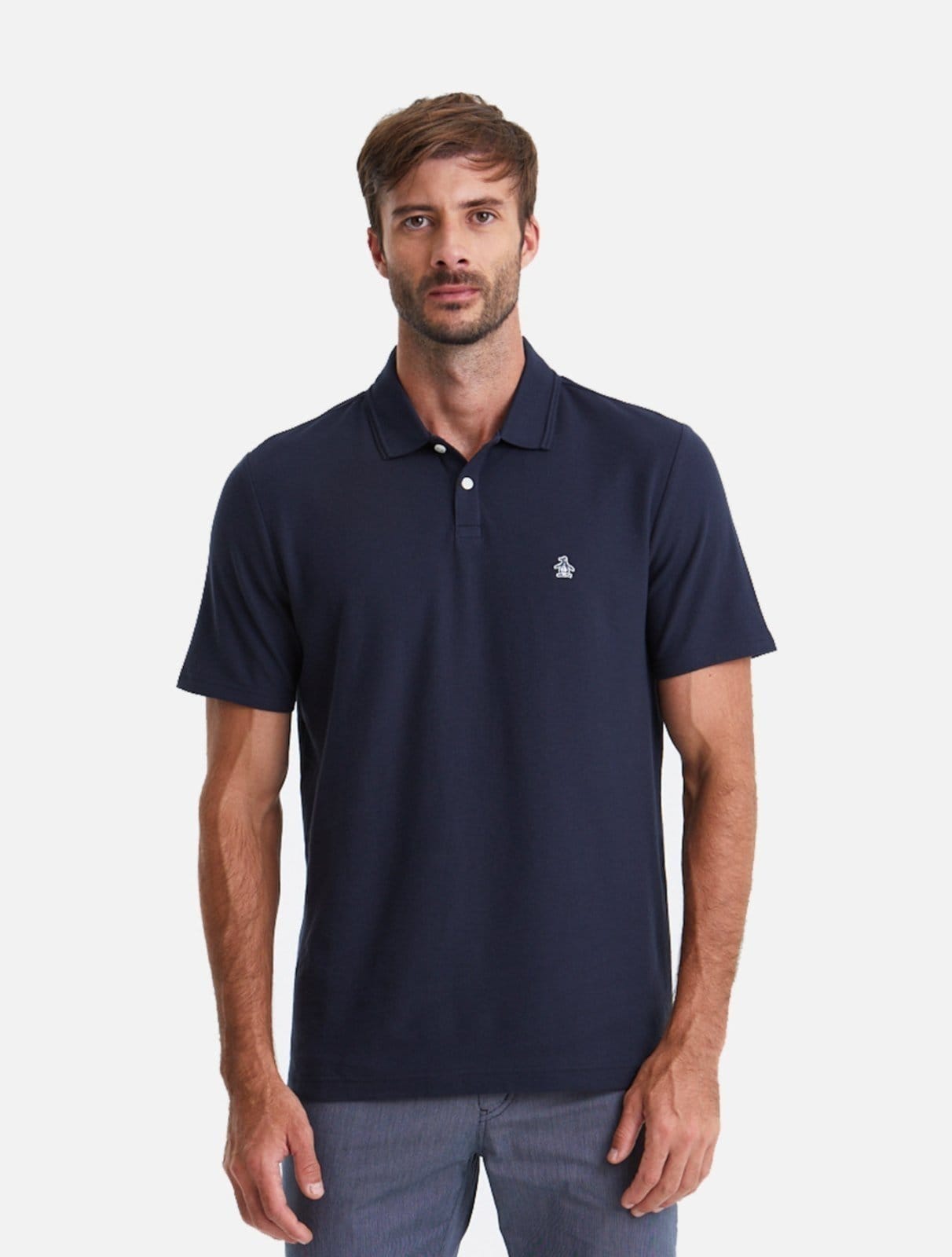 Polo Original Penguin Piquet OCKB11970 Marinho