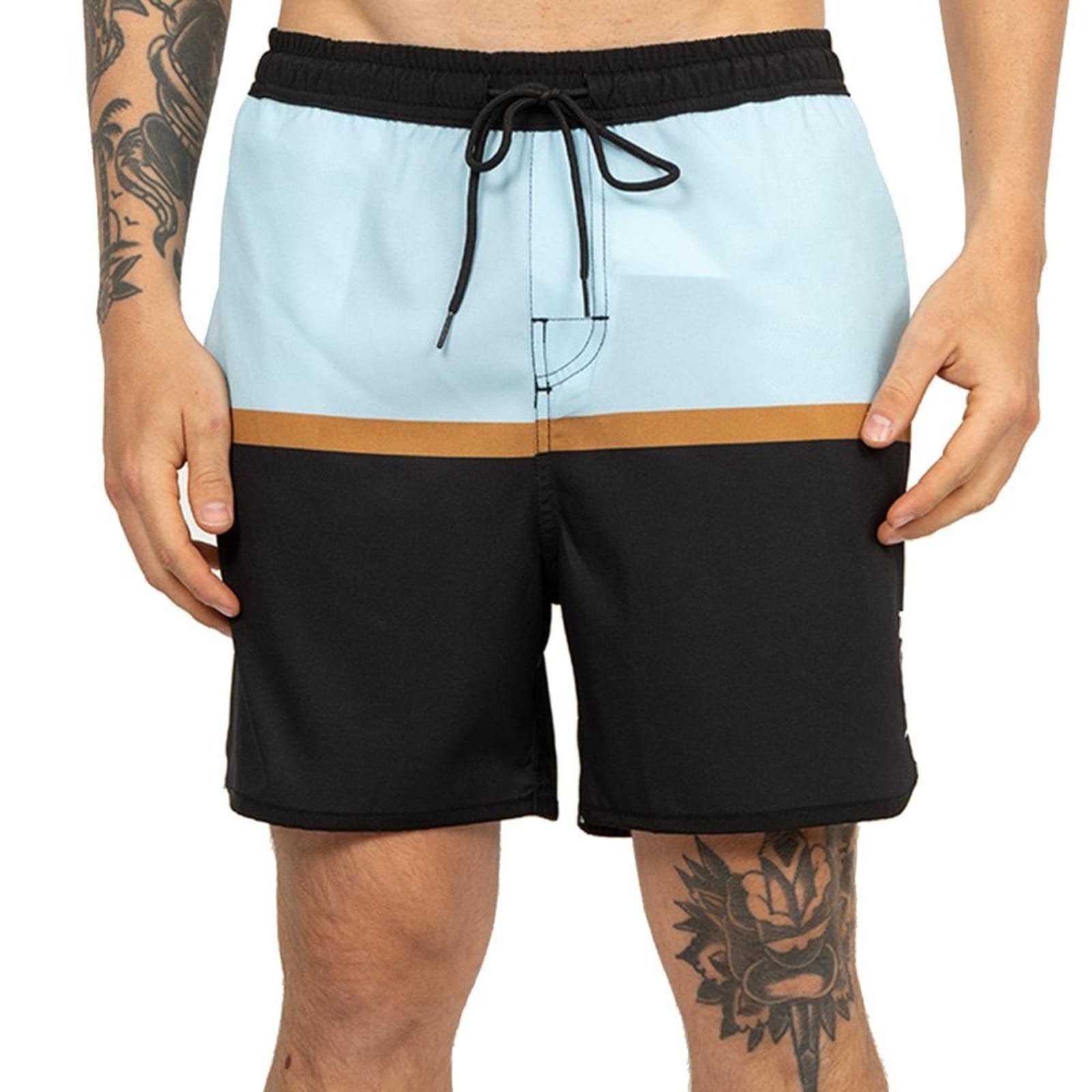 Bermuda RVCA 2 Blocks SM26 Masculina Claro