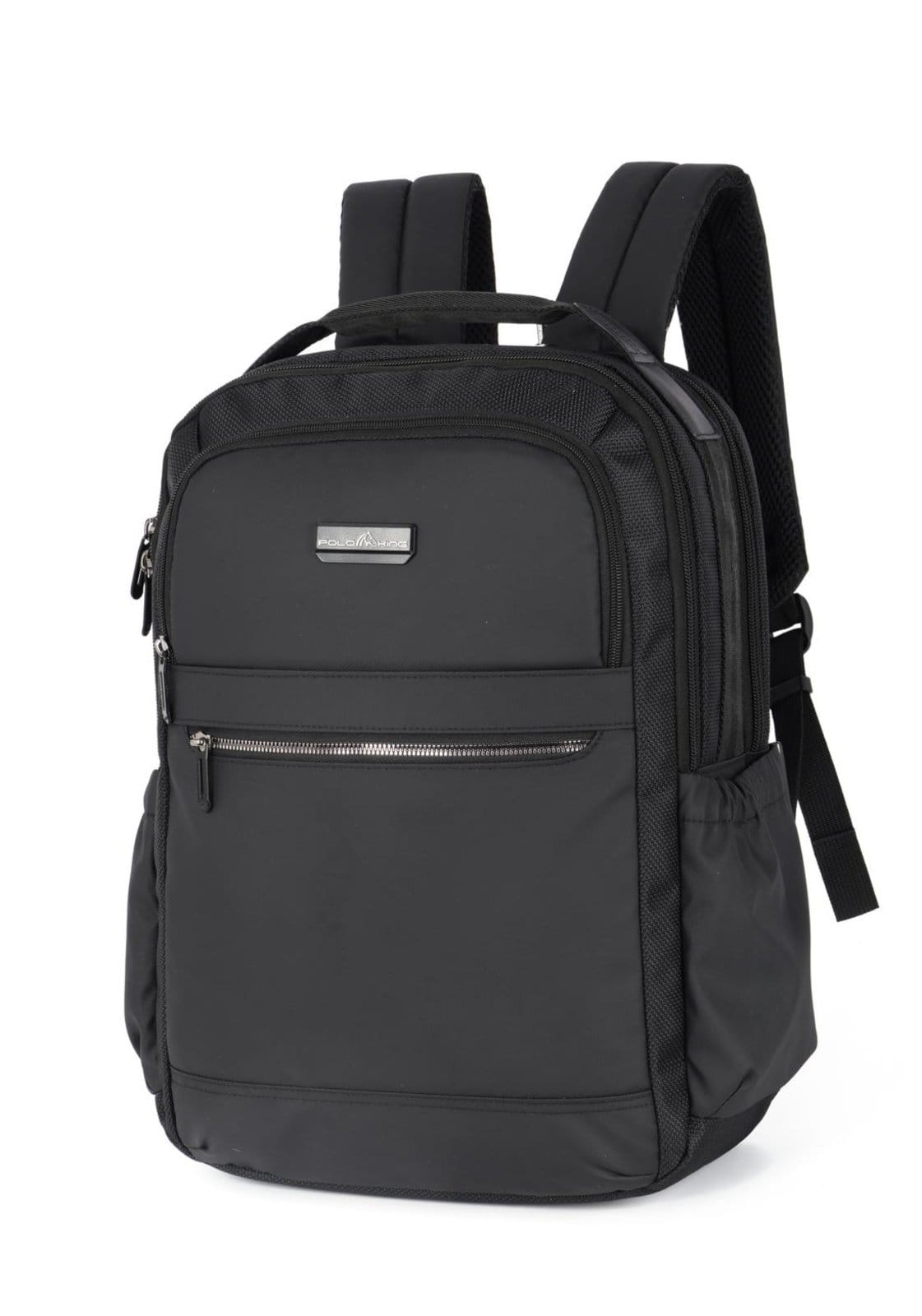 Vista 2 Mochila de Costas Média Executiva Dois Compartimentos Notebook Polo King Polo King preto