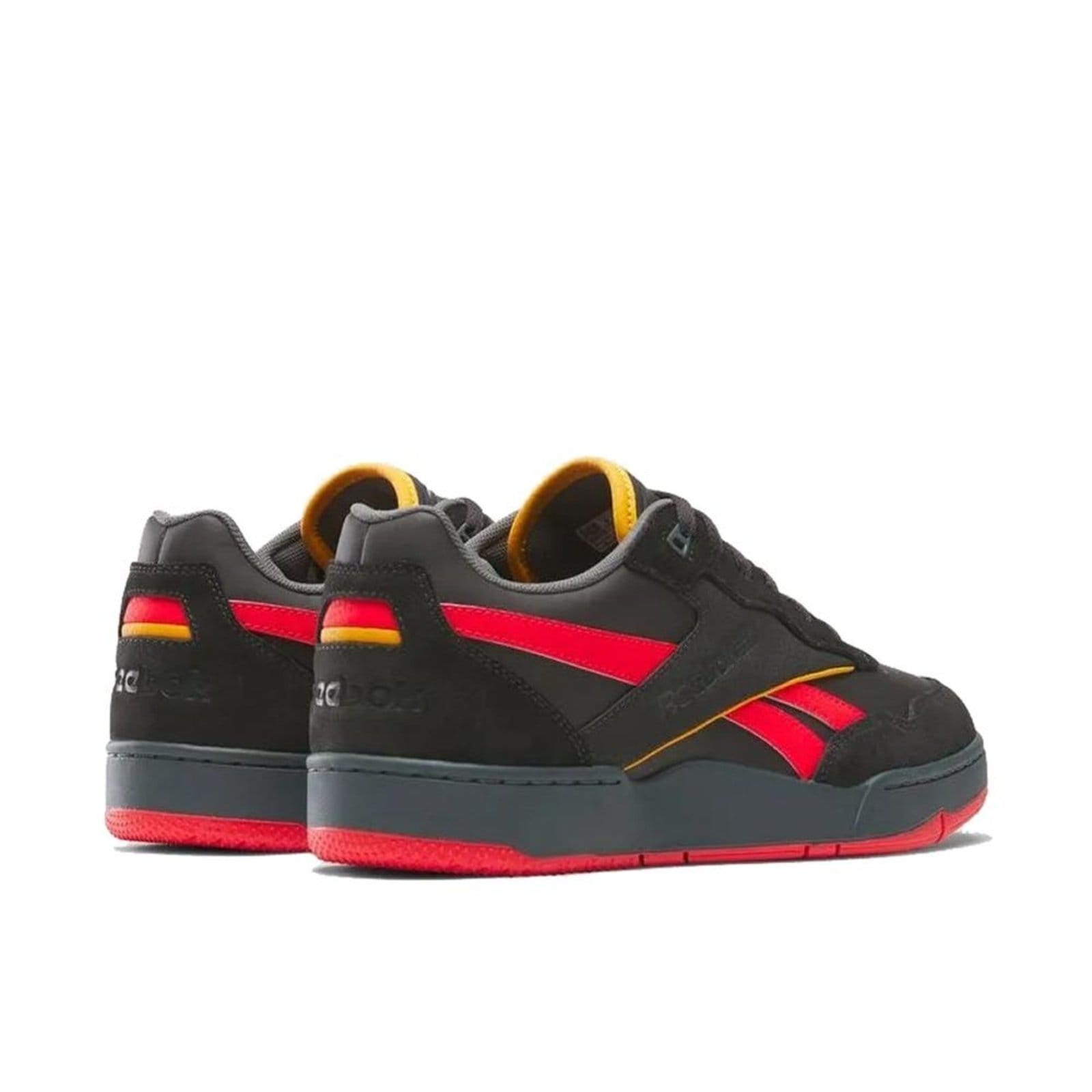 Vista 2 Tênis Reebok BB 4000 II Masculino Black/Red/Amber Reebok preto black