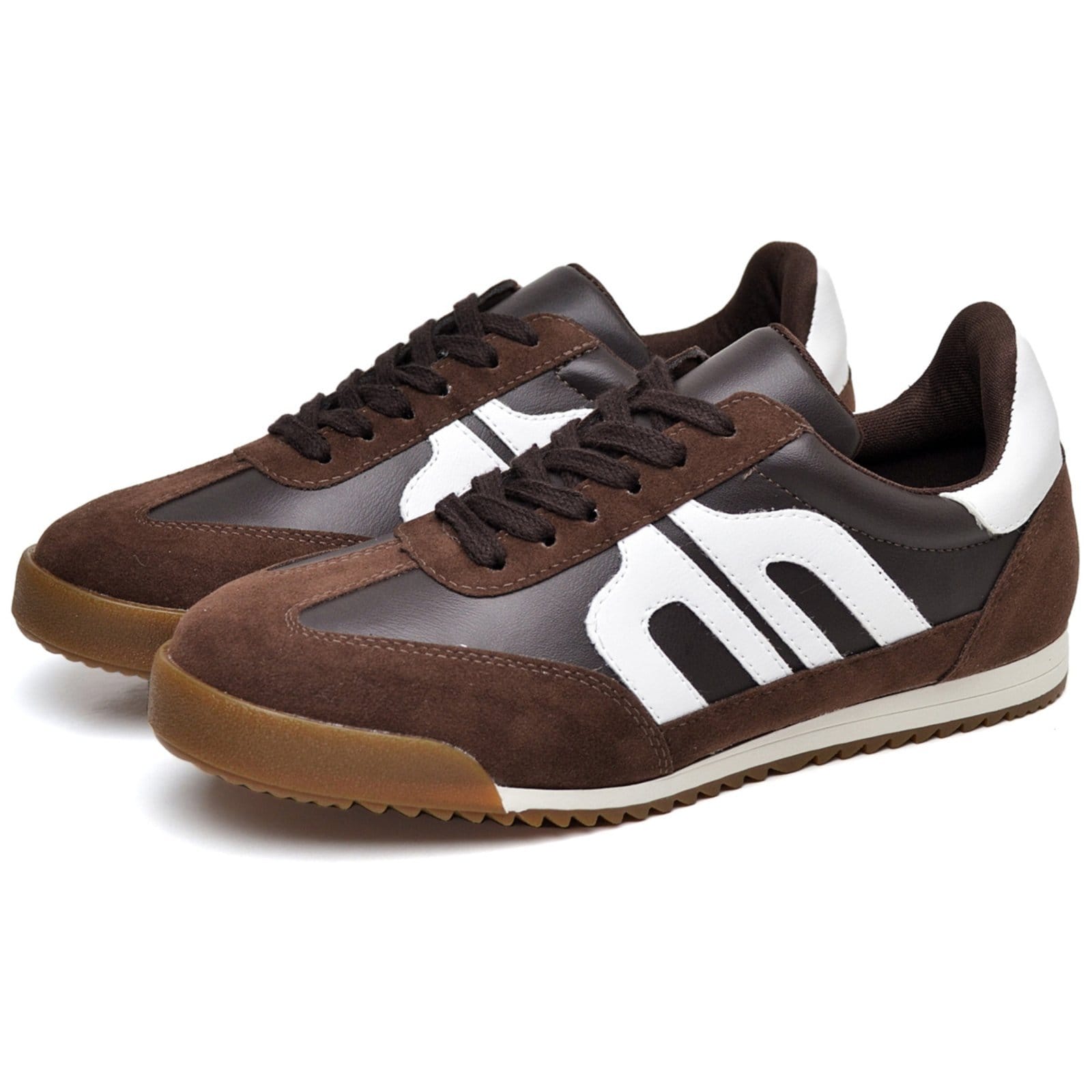 Vista principal Tênis Jogger Feminino Tratorado DUBUY 044FG DUBUY marrom