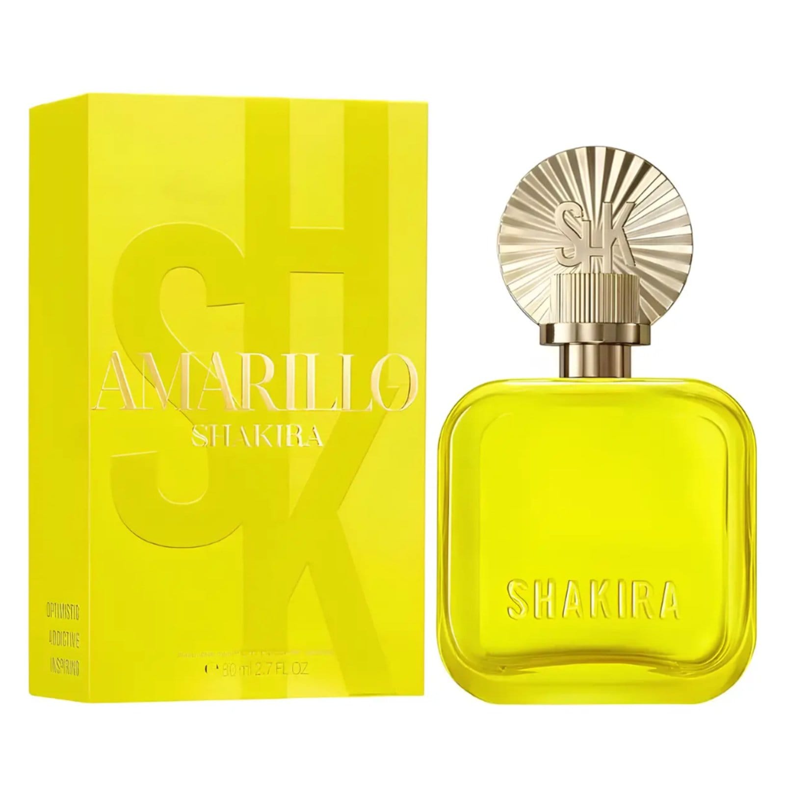 Vista 2 Shakira Yellow Amarillo Feminino Eau de Parfum Shakira incolor yellow