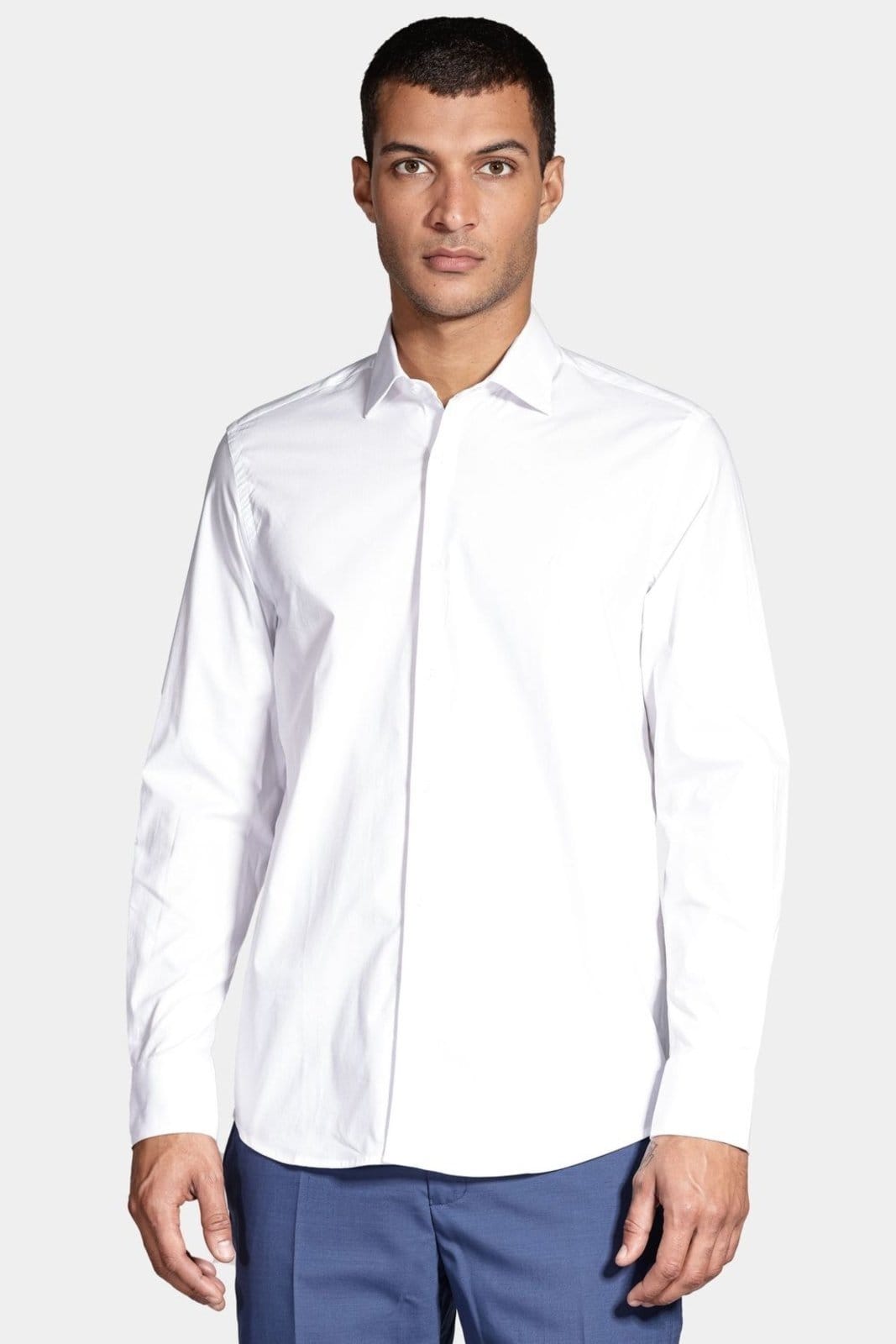 Camisa Aramis Slim Social Com Elastano Branco