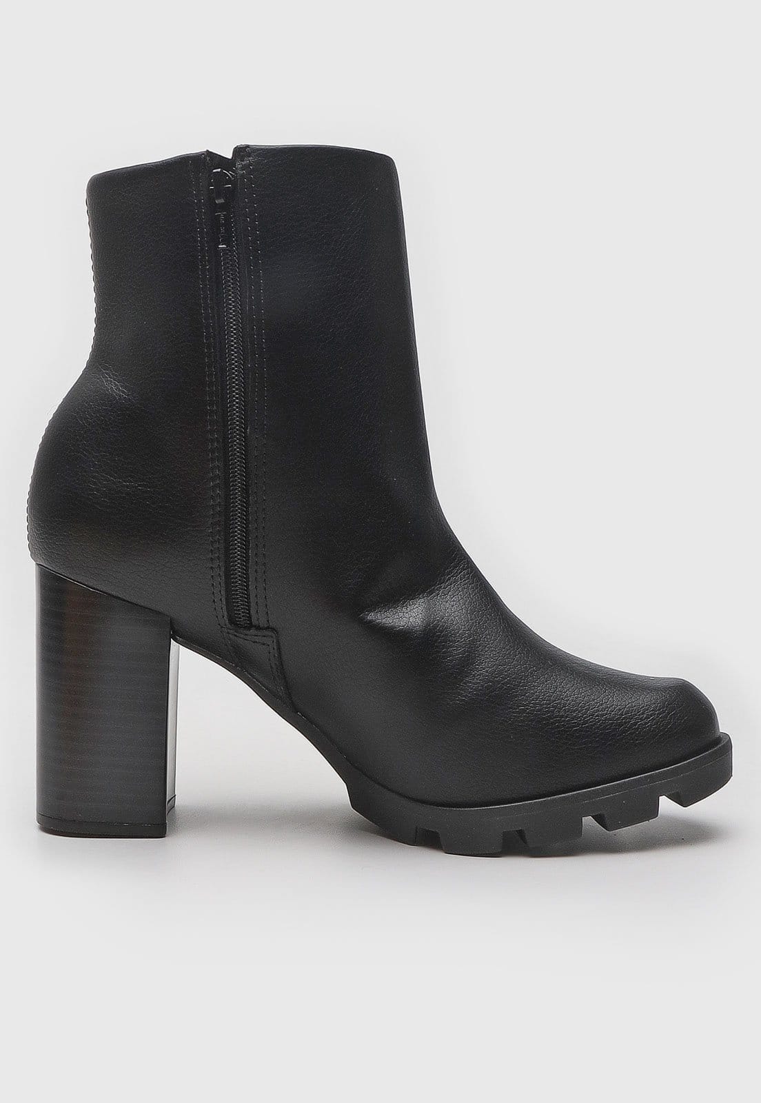 Vista 2 Bota Beira Rio Salto Grosso Preta BEIRA RIO preto