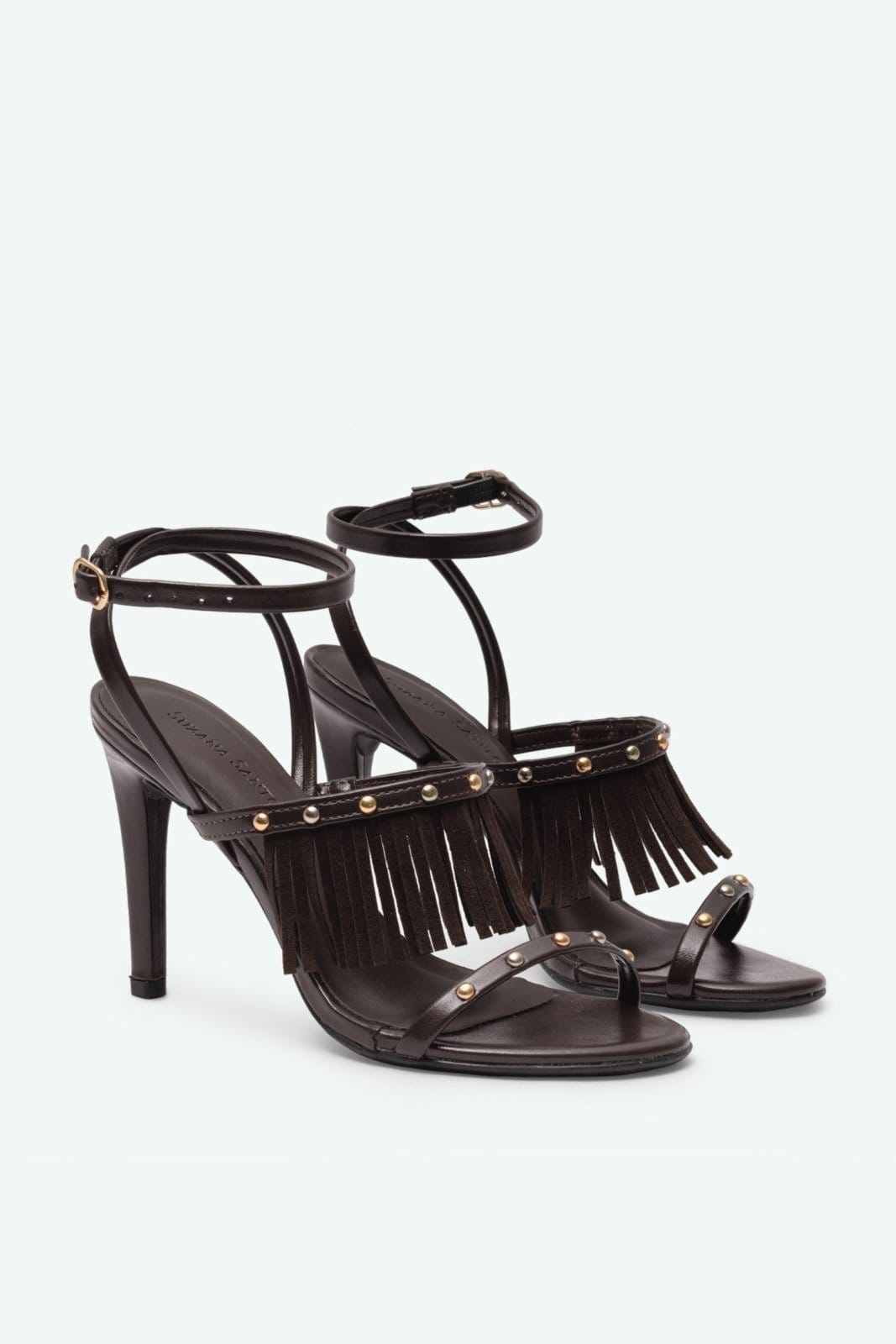 Vista 2 Sandália Antonia Suzana Santos marrom