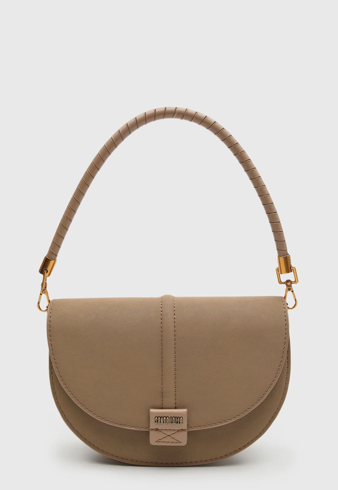 Bolsa Média Feminina Santa Lolla Alça Espiral