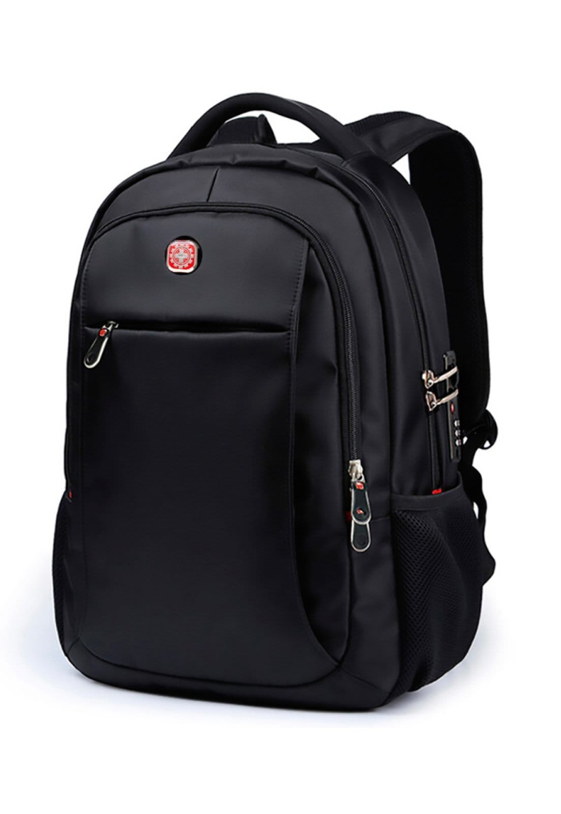 Vista 2 Mochila Executiva Notebook Saída USB Antifurto Crossgear preto