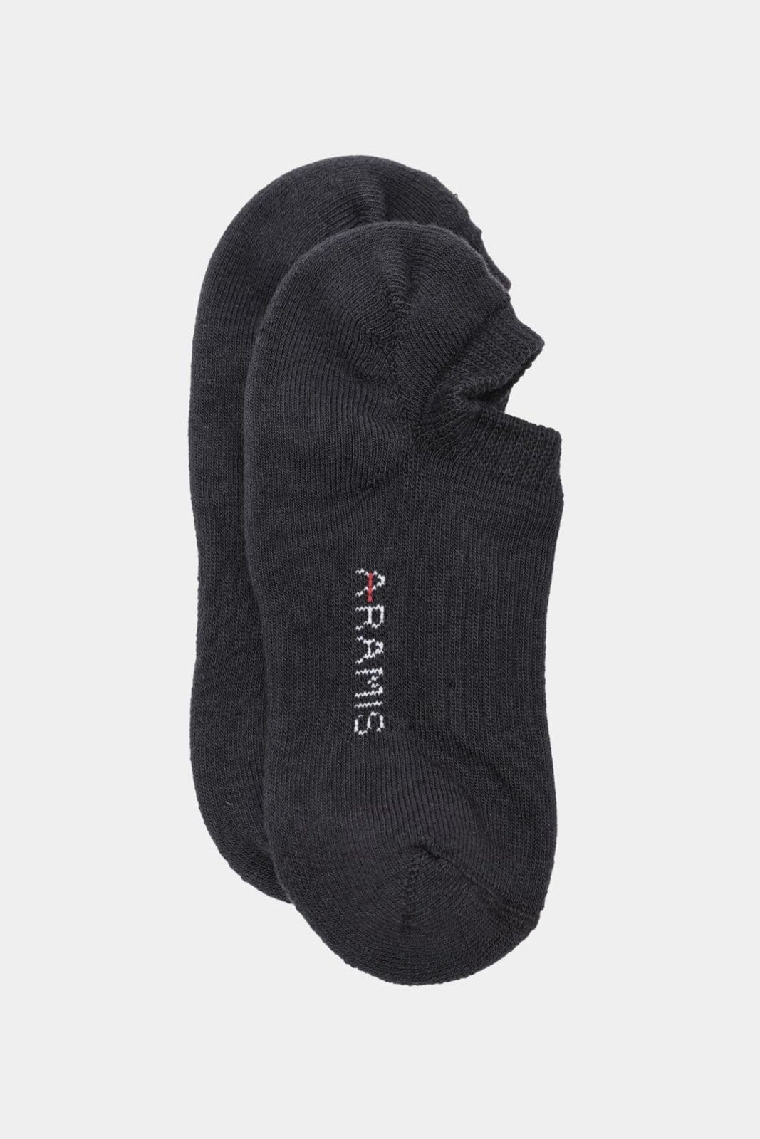 Vista principal Meia Invisível Algodão Misto Preto - UN Aramis incolor