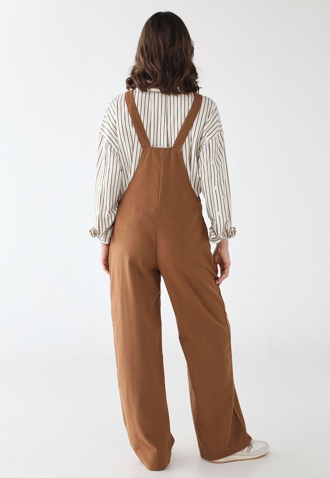 Vista 2 Macacão Feminino Billabong Pacific Time Billabong marrom