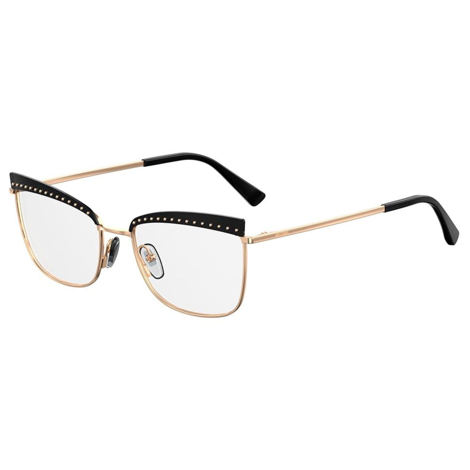 Vista principal Armação de Óculos Moschino MOS531 000 - Dourado 55 Moschino incolor