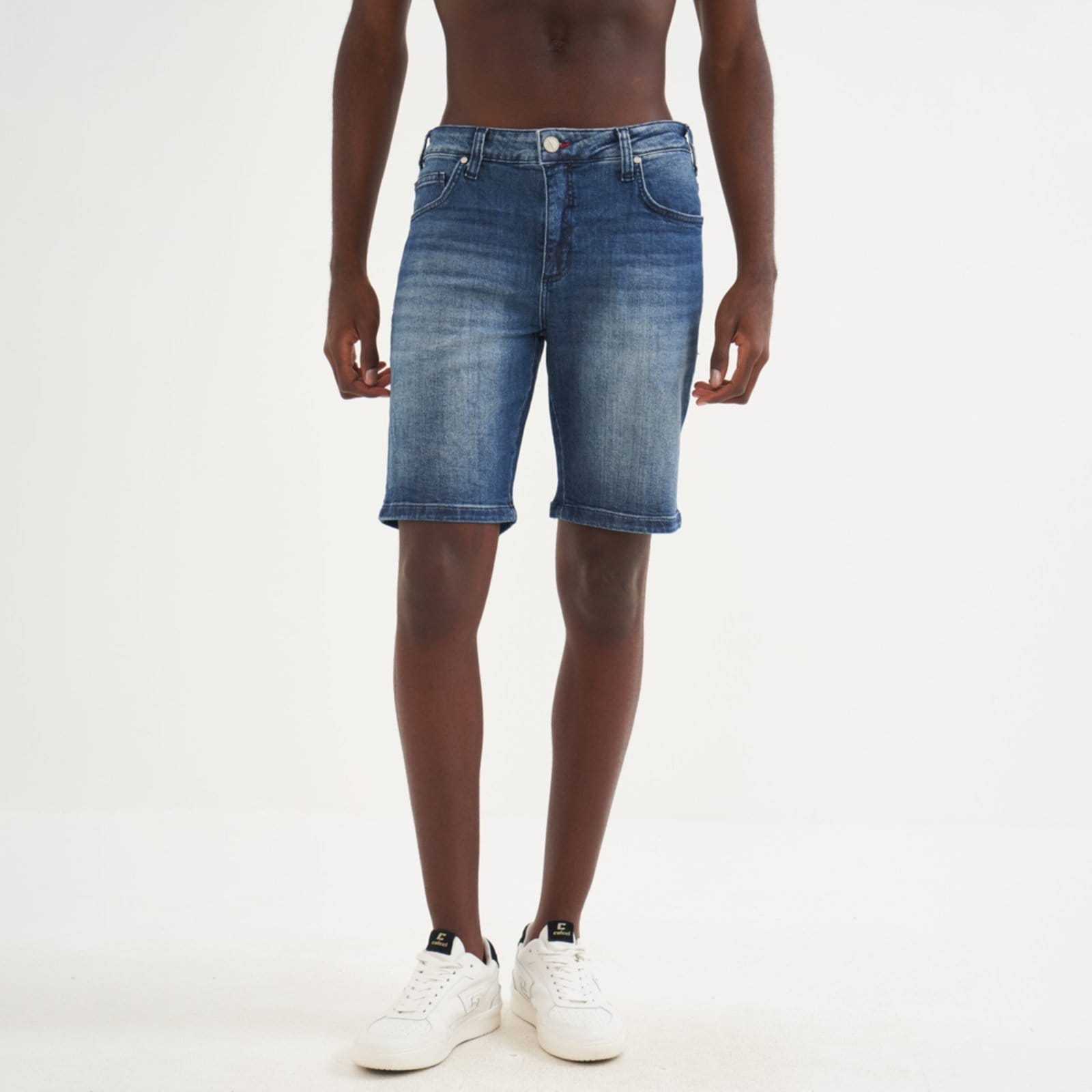 Bermuda Jeans Colcci Davi Fog Pr26 Masculino