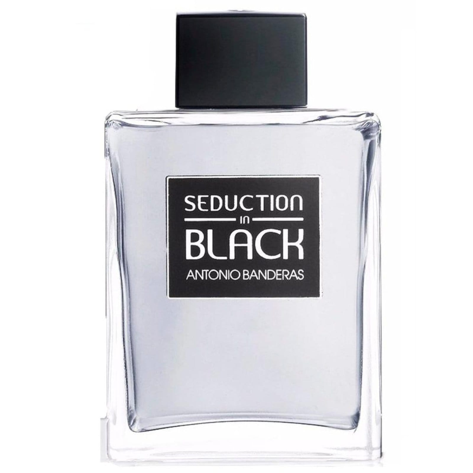 Seduction In Black Masculino Eau de Toilette 200 Ml Incolor
